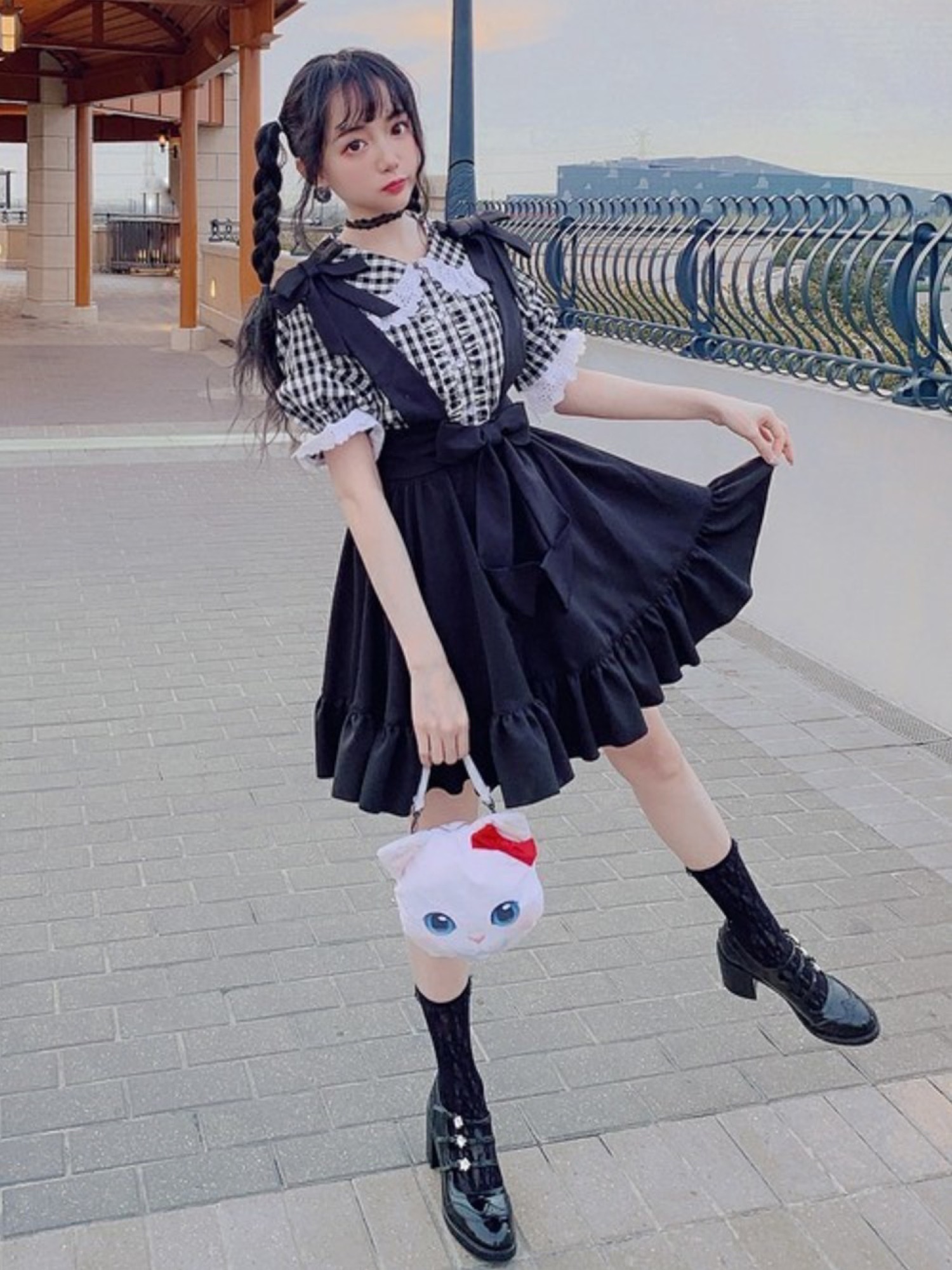 韓国 ブークレジャンスカ ポケット リボン 白 カジュアル 春 秋 楽天市場】ジャンパースカート 女の子 ワンピース 春秋 シンプル