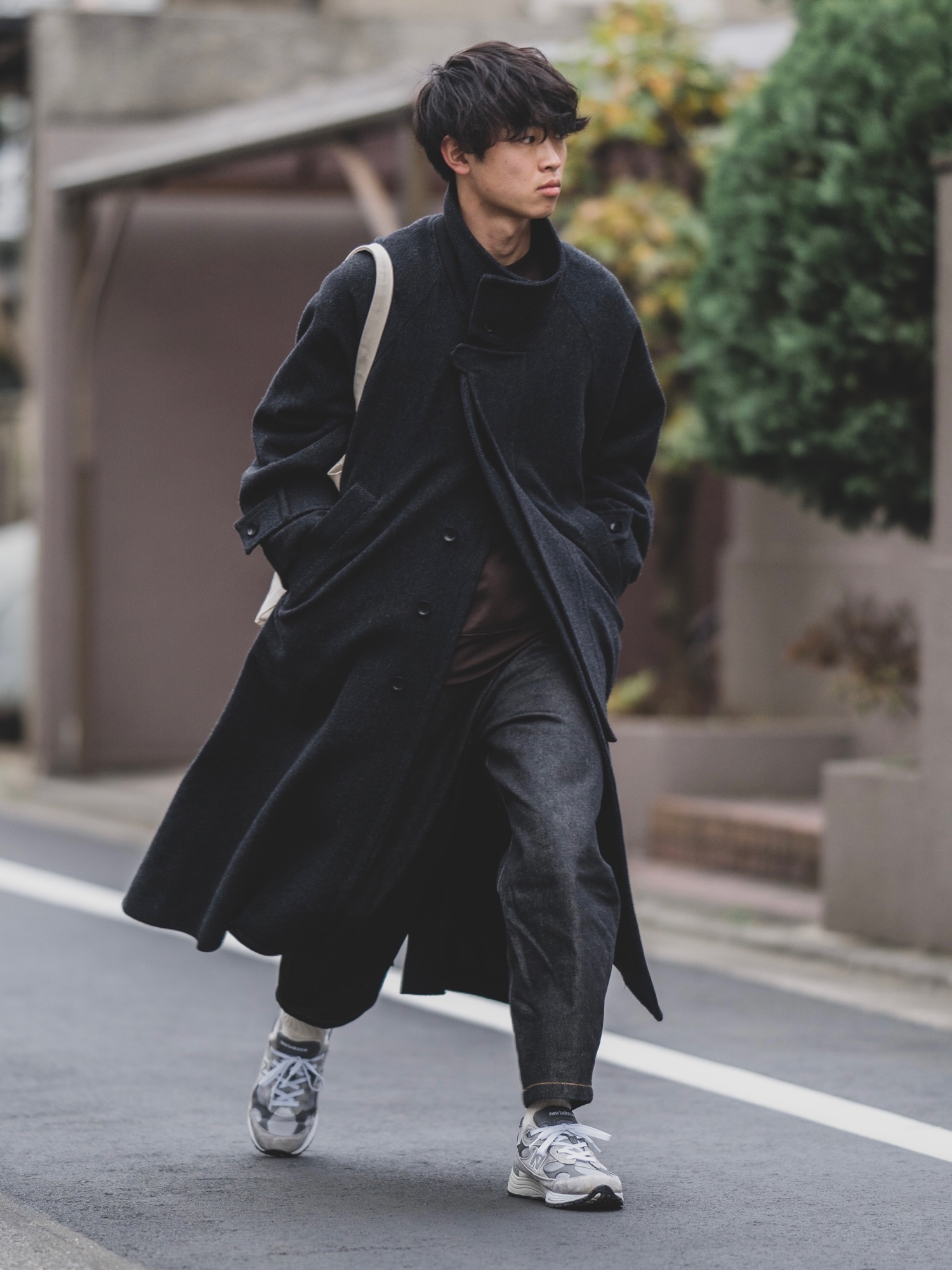 VOAAOV（ヴォアーブ）の「【VOAAOV】 tumbler tweed long coat（その他