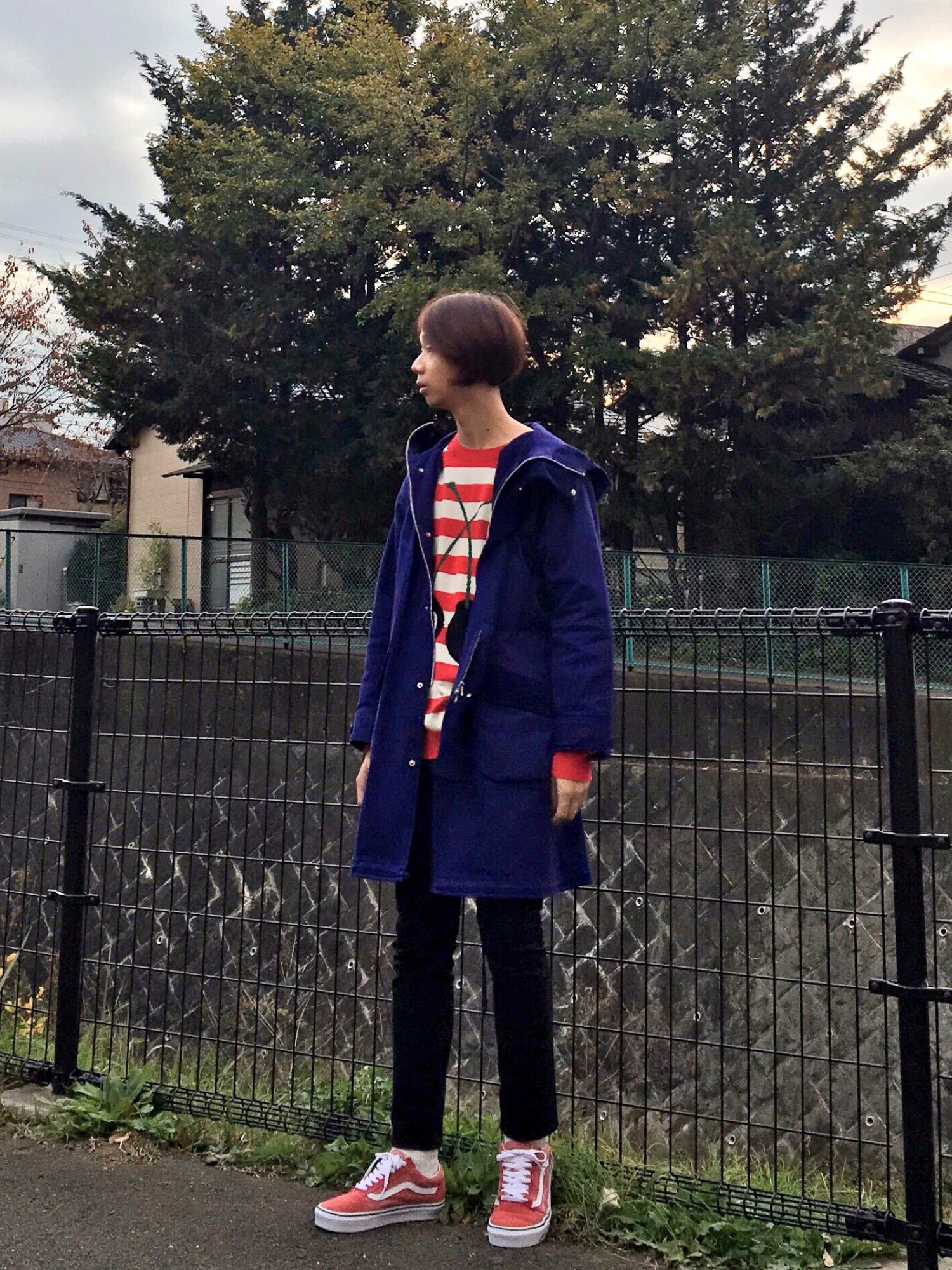 KIDILL（キディル）の「KIDILL Cherry Border Knit Sweater
