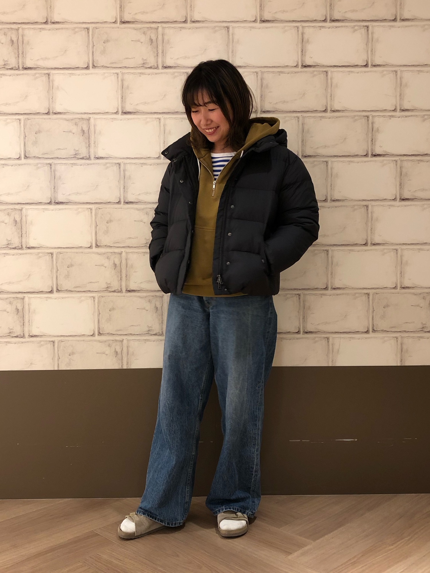B:MING by BEAMS / オーバー ダウンブルゾンを使った人気ファッション 