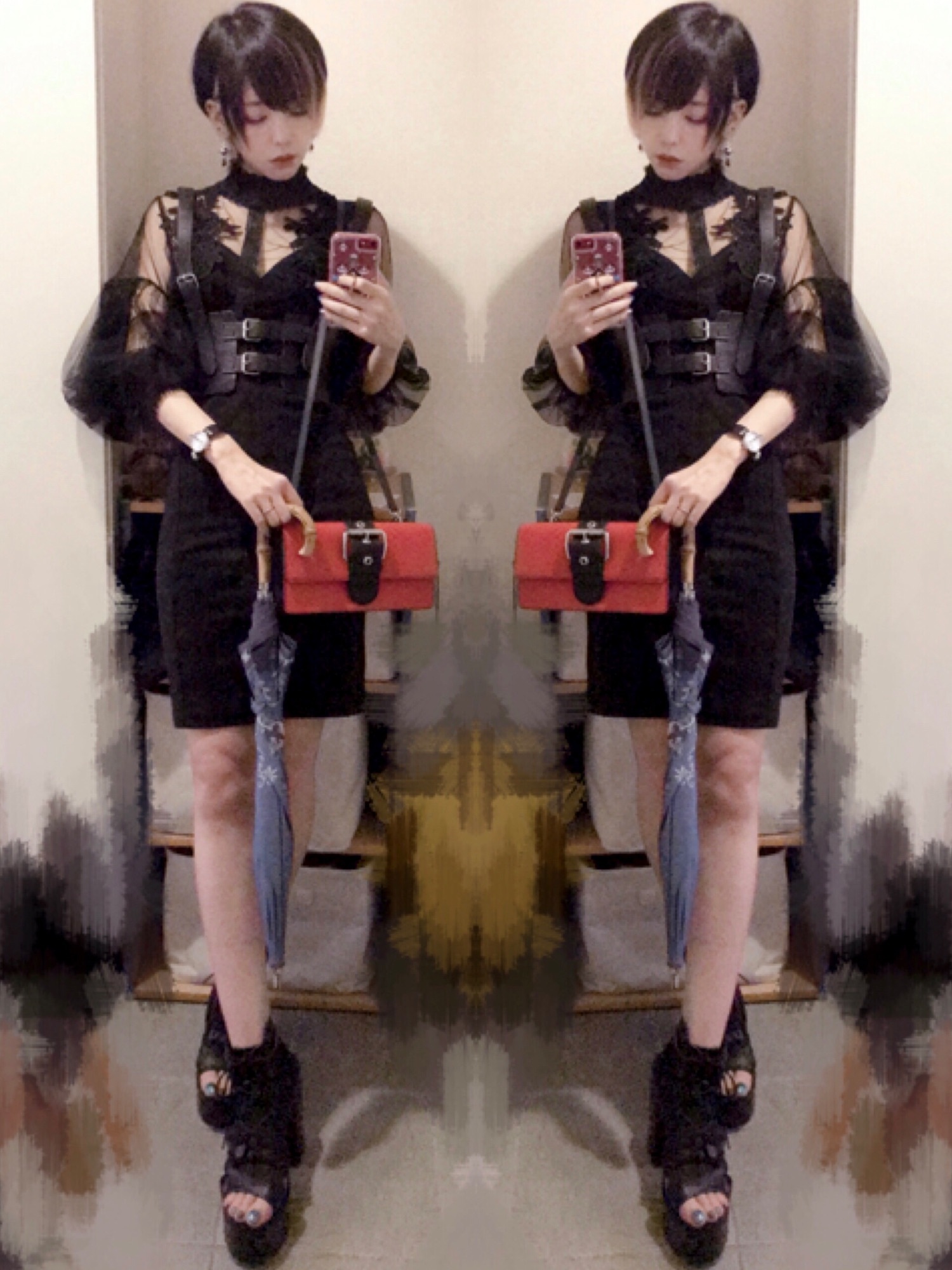 viviennewestwood ブルーマックアンドレアス長傘