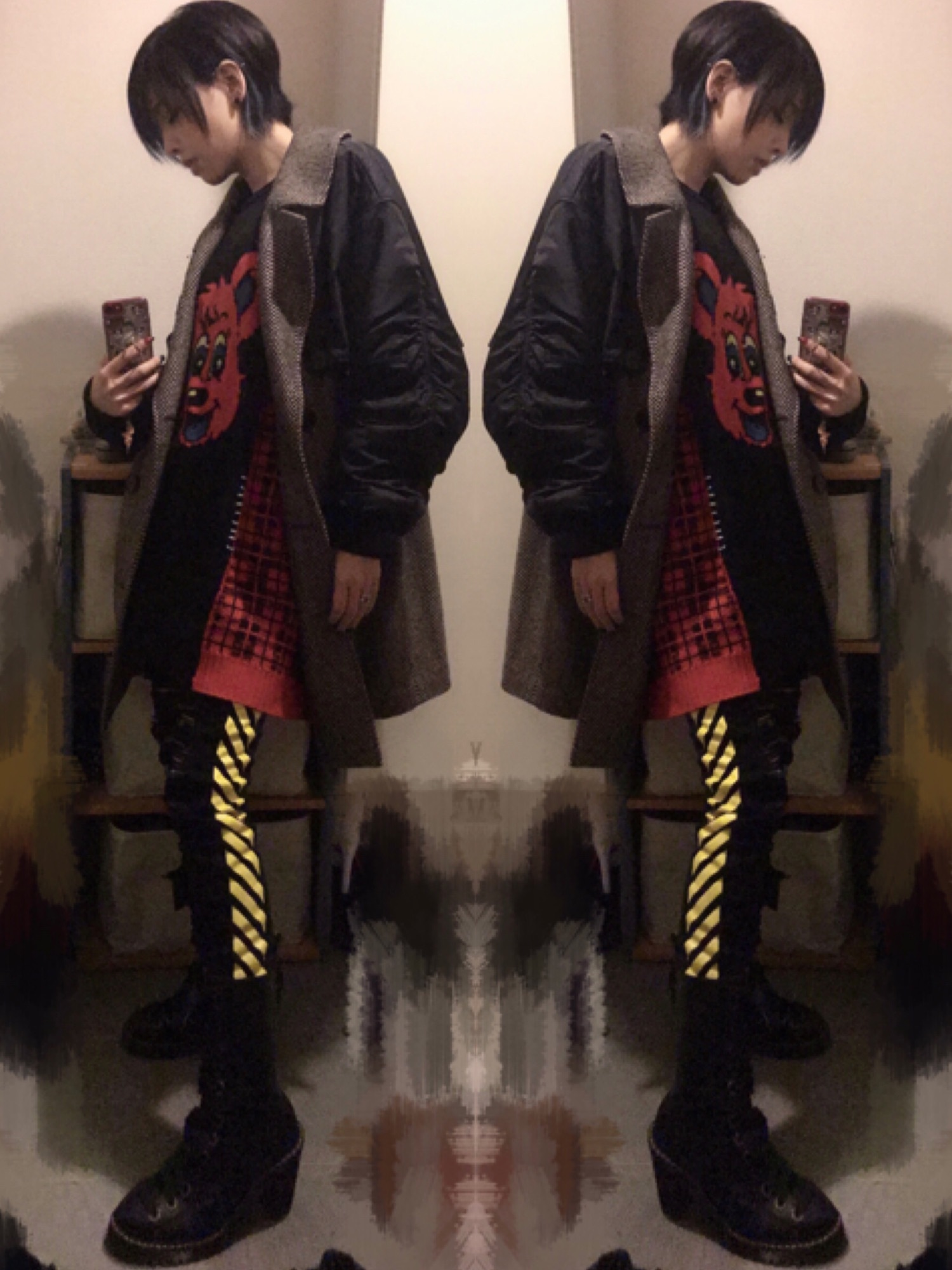 PAMEO POSE GunFlap Coat MA-1 タイプ コート PAMEO POSE GunFlap Coat MA-1 タイプ コート