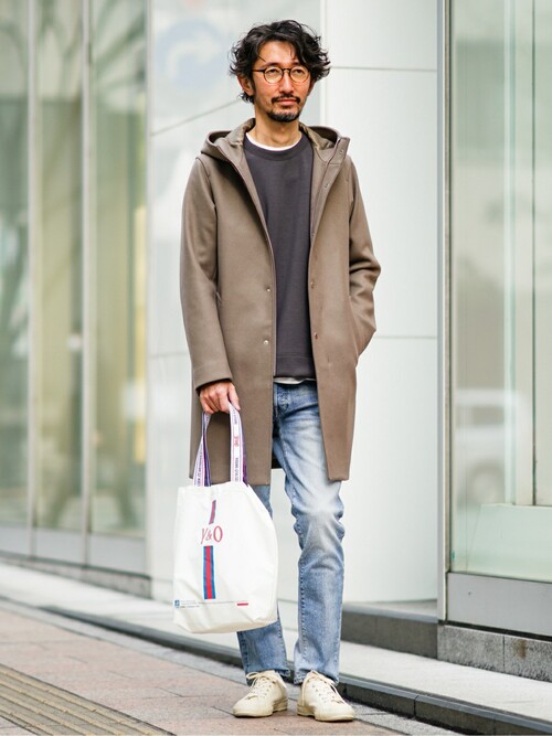 EDIFICE（エディフィス）の「【SUPER 140's ウール】メルトン フード