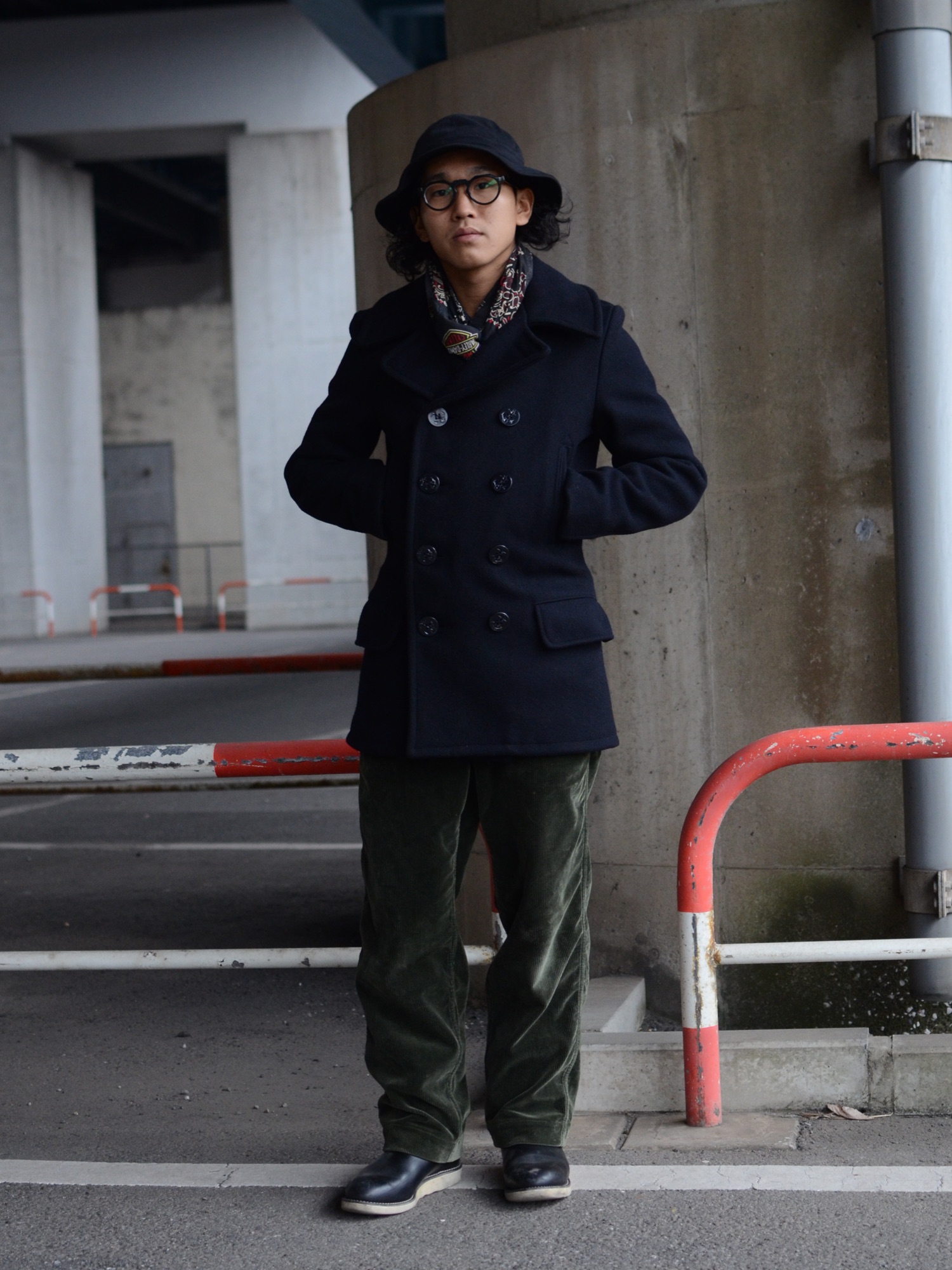schott（ショット）の「Schott (ショット） 782US WOOL 4POCKET PEA