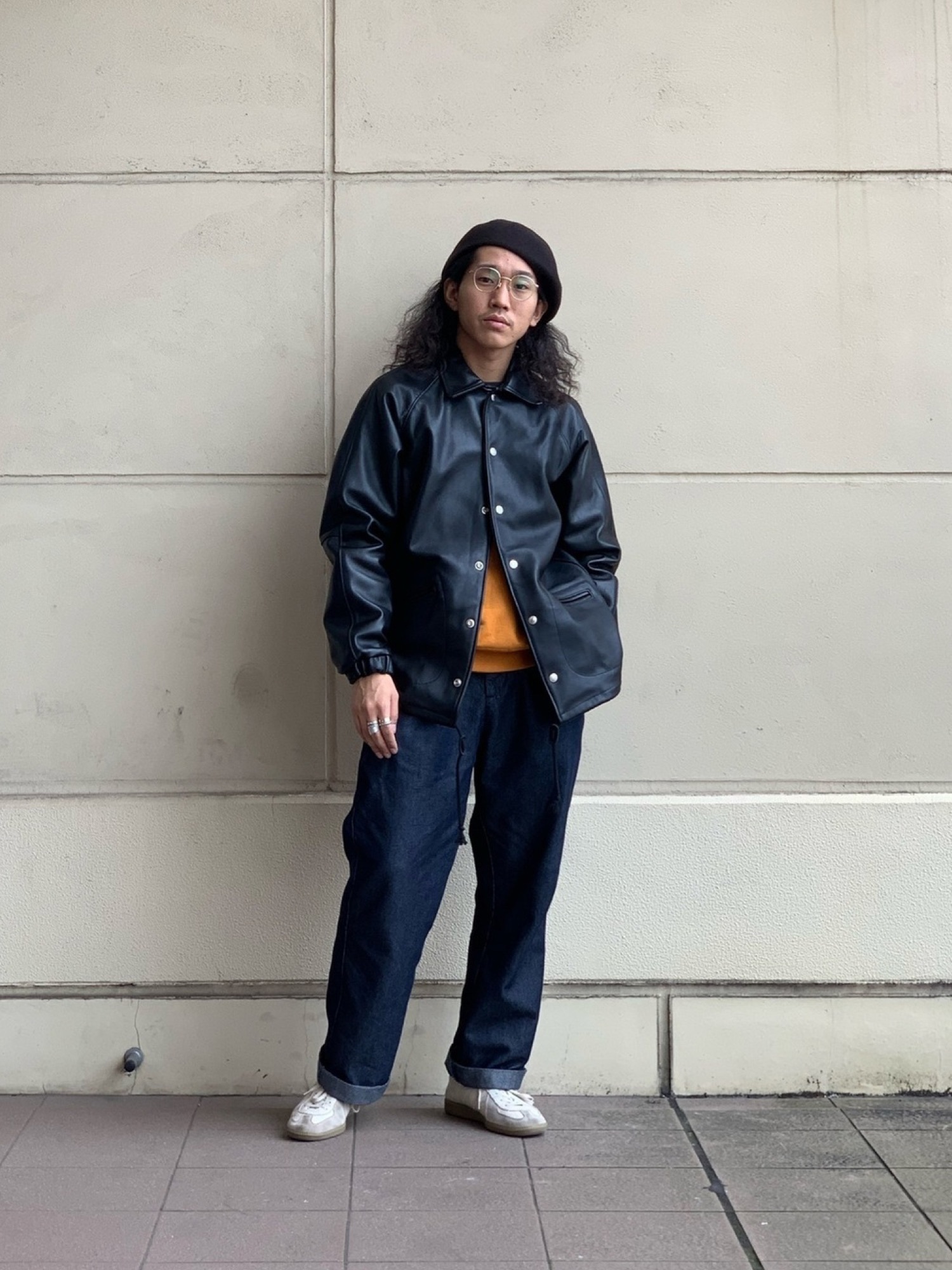Schott/ショット/COWHIDE COACH JACKET/カウハイド コーチジャケットを