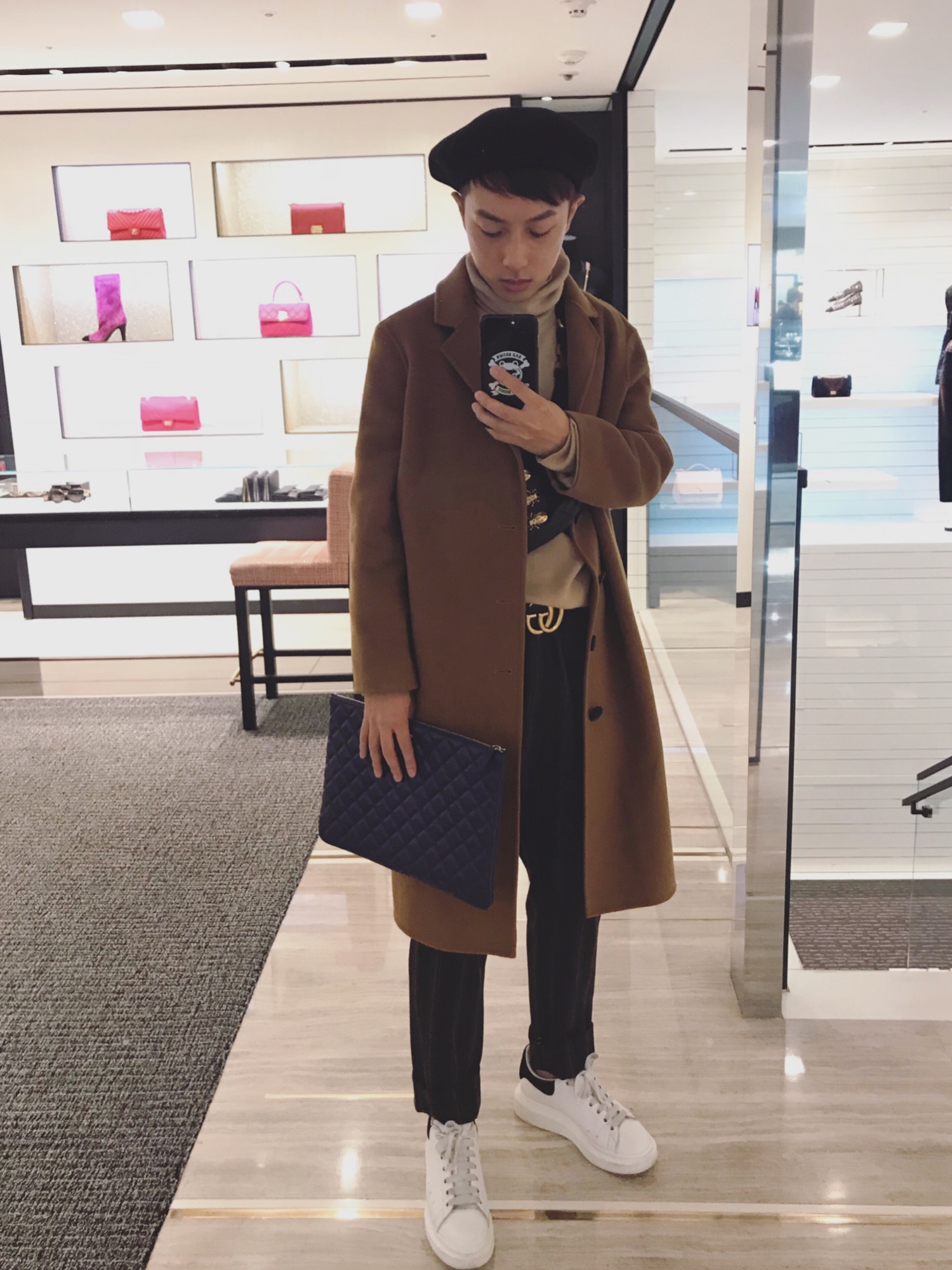 Acne Studiosのダッフルコートを使った人気ファッションコーディネート