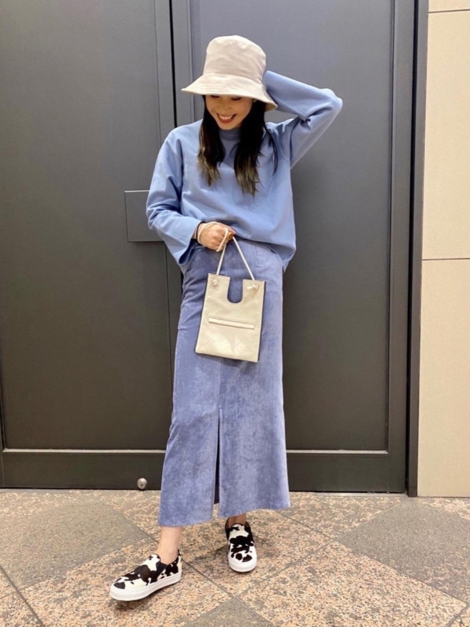【別注】<AURALEE>∴カットオフスウェットプルオーバーΨ