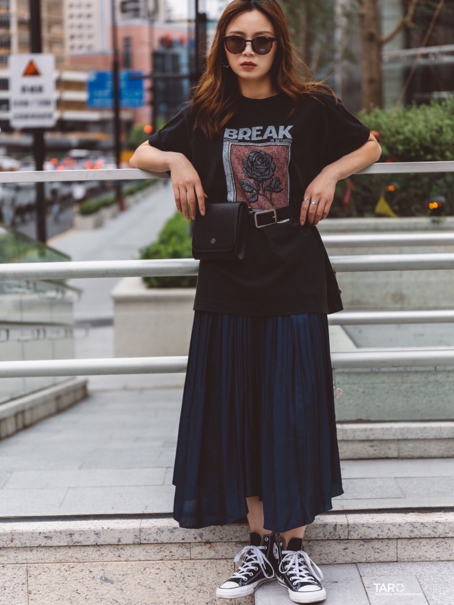 ヨッシー様 C6142 モノトーンTシャツコーデ Tシャツ/カットソーを使った「moussyTシャツ」の人気