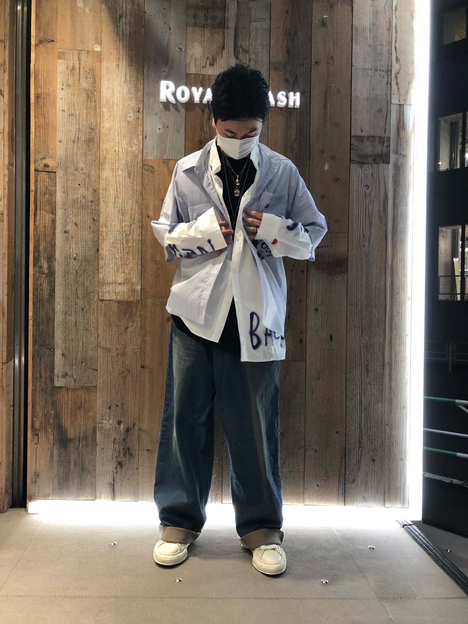 guernika × FR(13)NDS コラボ リメイクシャツ guernika × FR(13)NDS コラボ リメイクシャツ - メルカリ