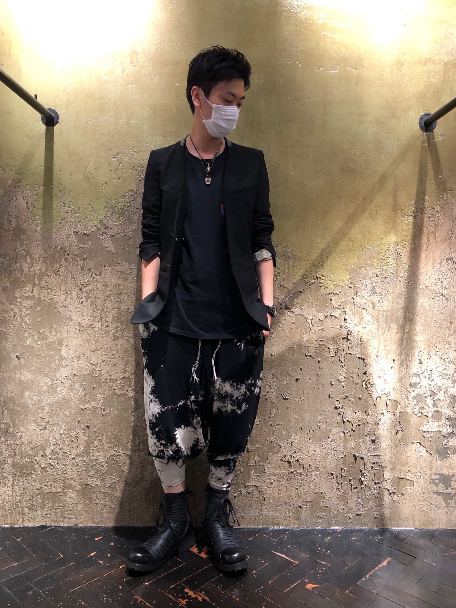 kmrii ・ ケムリ. コーティングニットジョッパーズサルエルパンツ KMRii・ケムリ 【正規取扱店】 オフサイド OFFSIDE