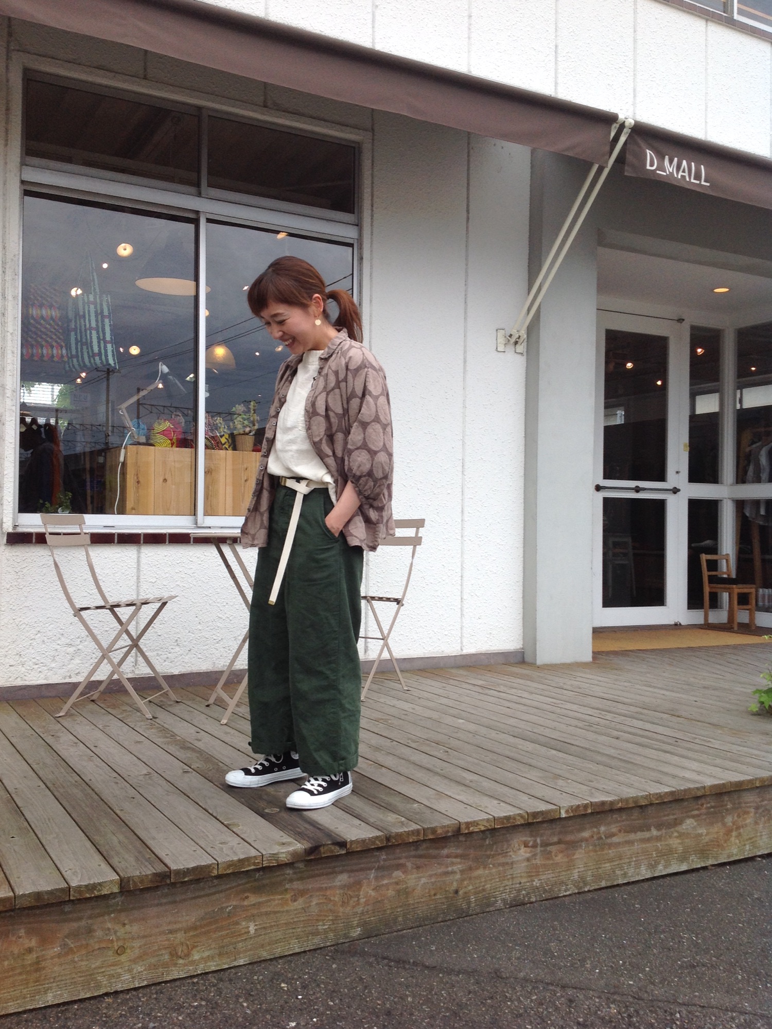 Brocante（ブロカント）の「[Brocante / ブロカント] 水玉リネン 