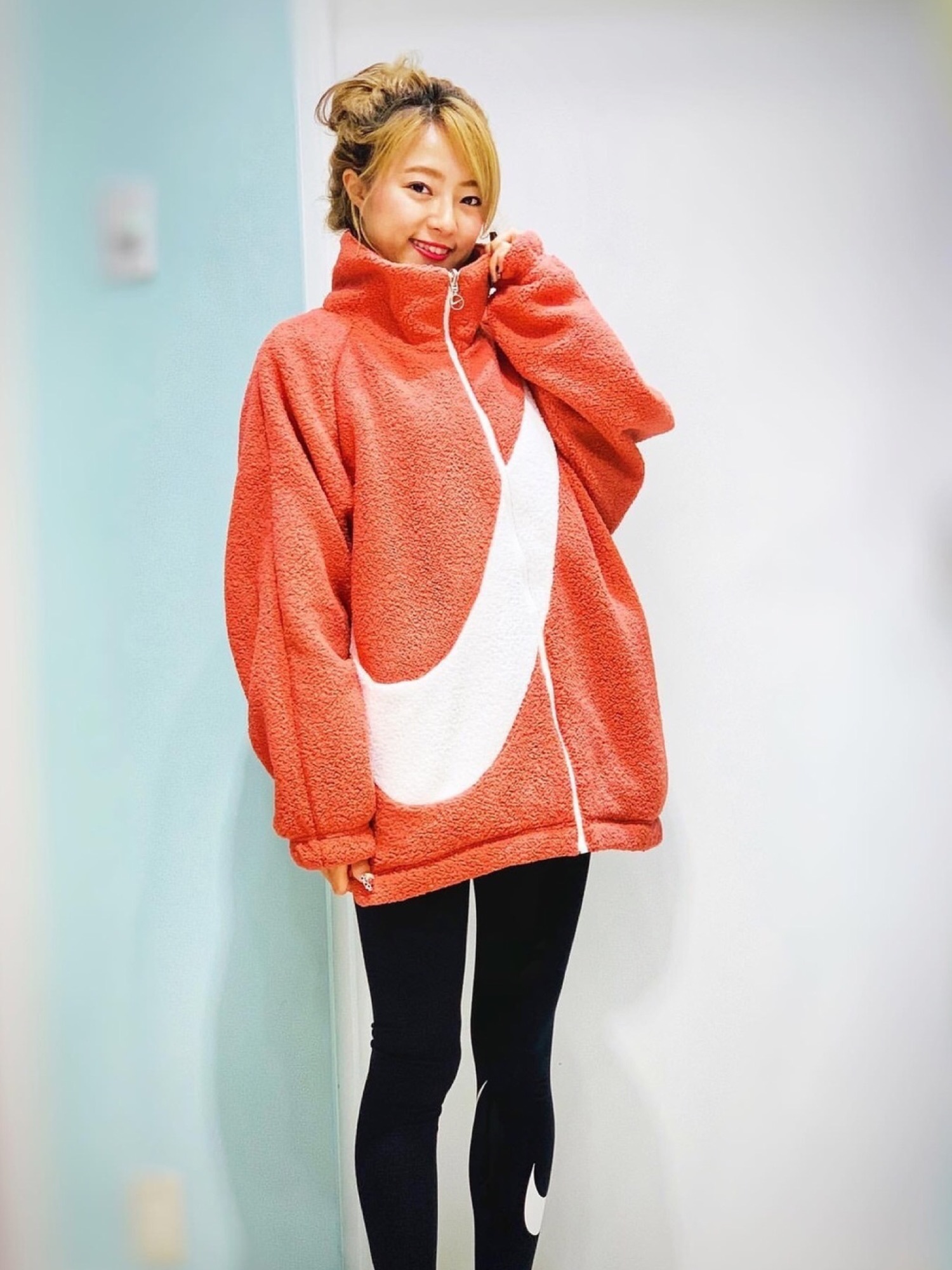 NIKE(ナイキ)の「NIKE/ナイキ スウッシュ シェルパ CI8938-897