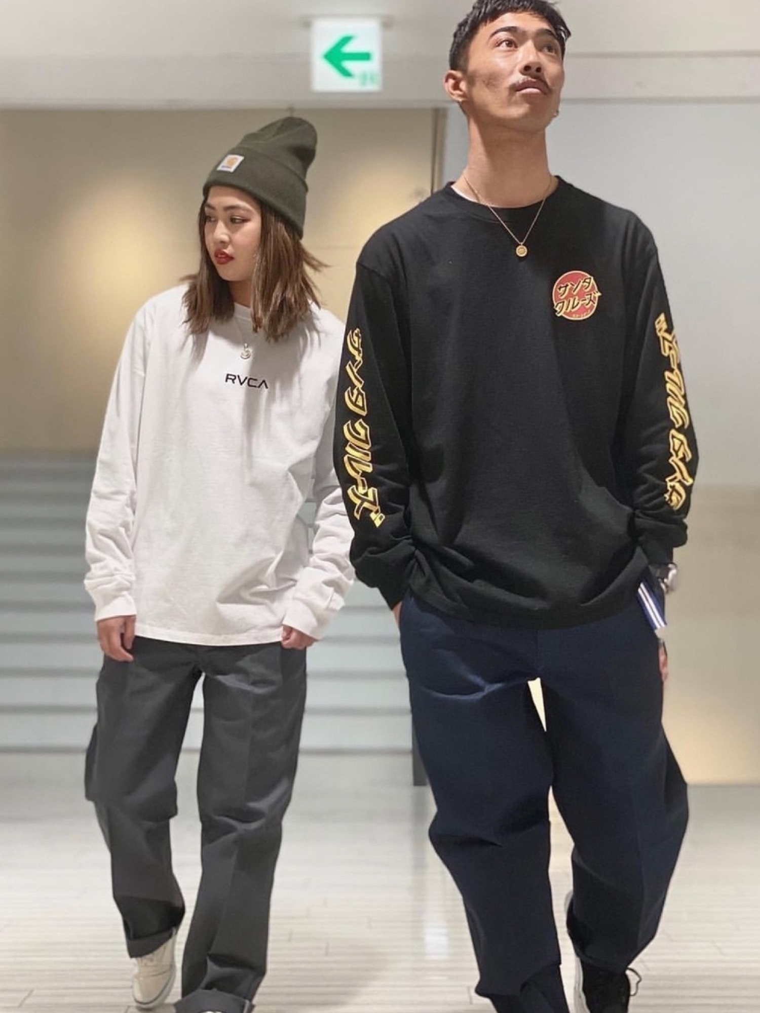 RVCA（ルーカ）の「ボックスシルエットロンT BA041051（Tシャツ 