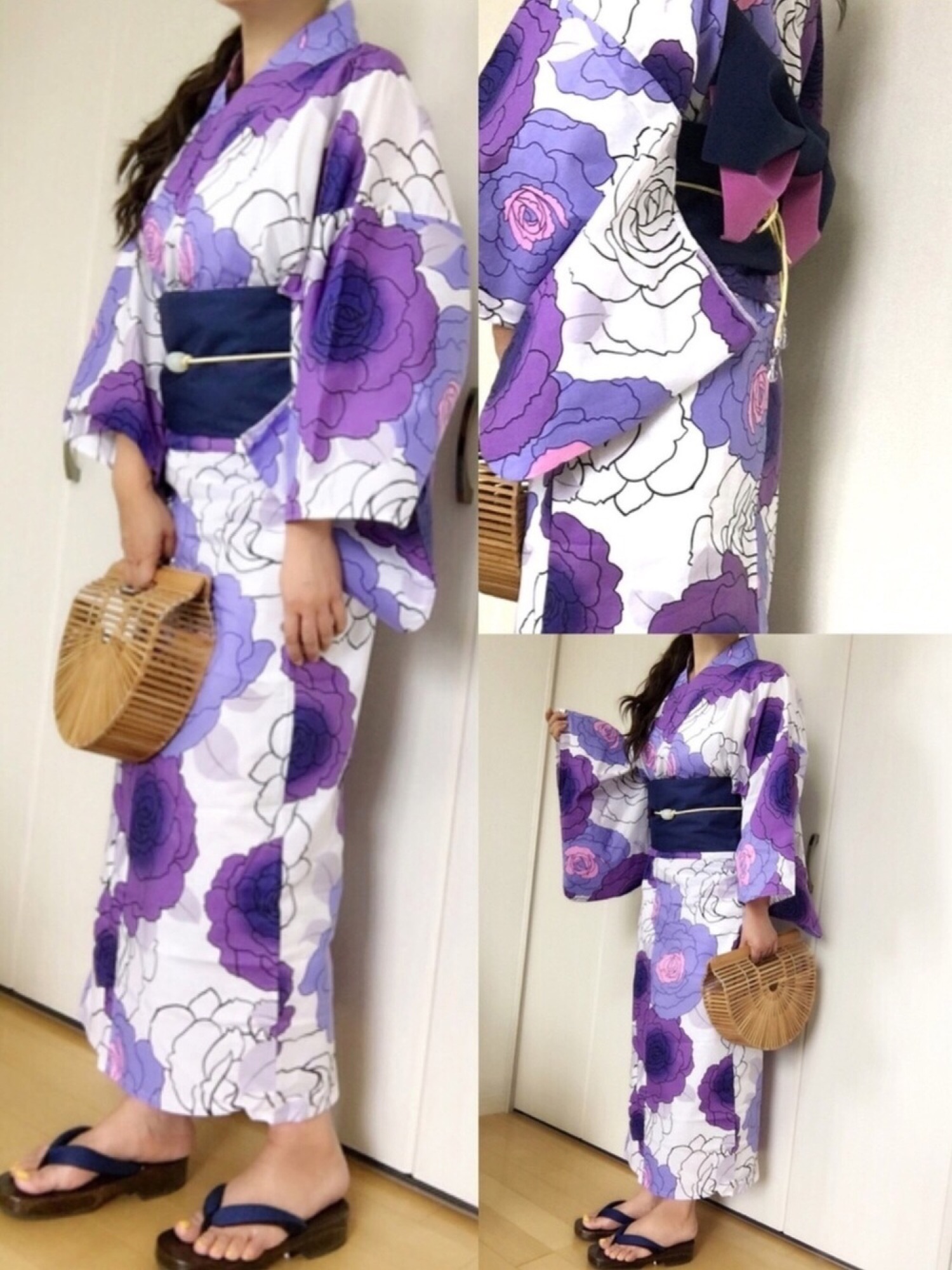GRL（グレイル）の「3点セット大牡丹浴衣（浴衣）」 - WEAR
