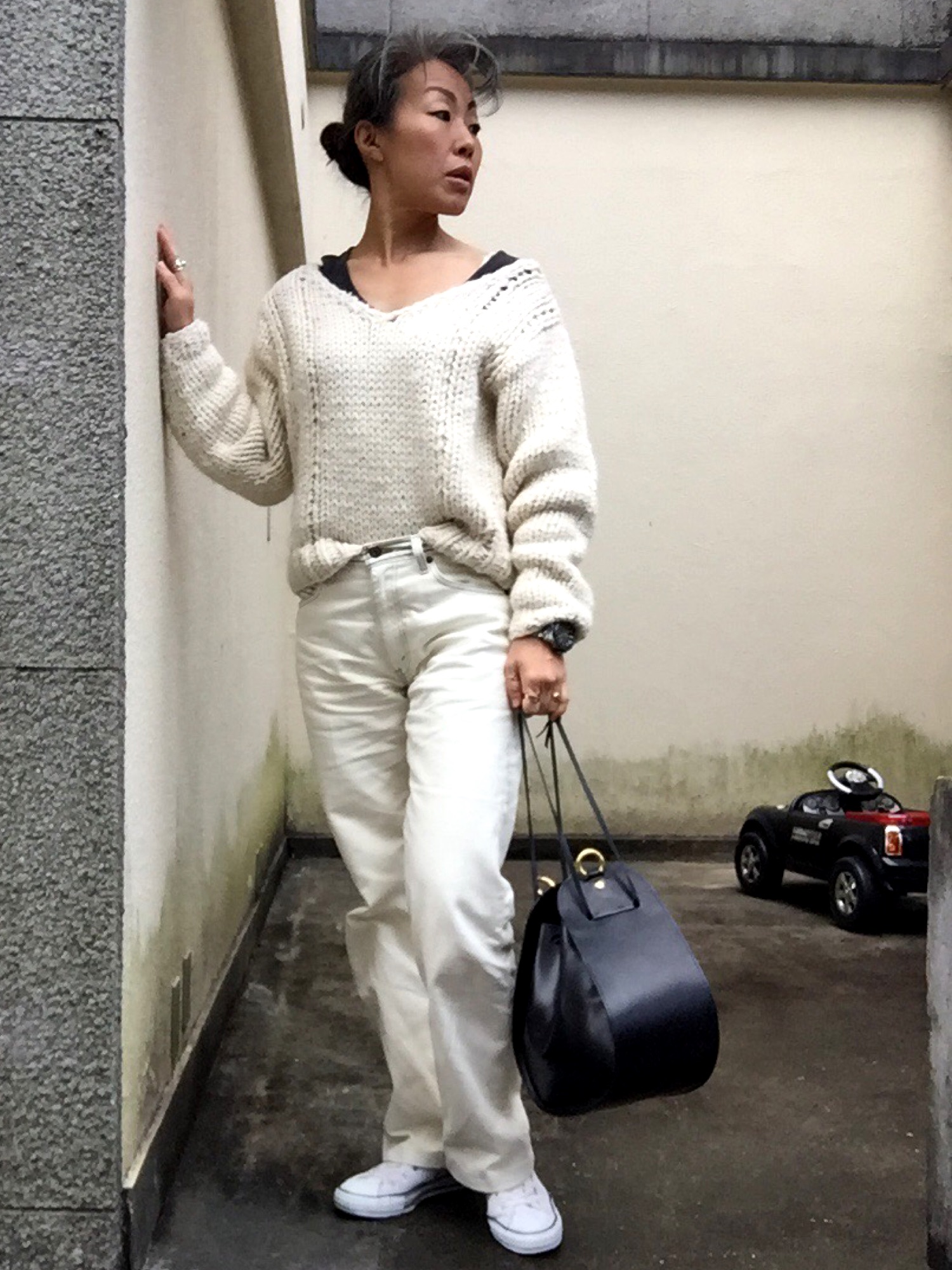 TODAYFUL（トゥデイフル）の「Round Leather Bag（ハンドバッグ）」 - WEAR