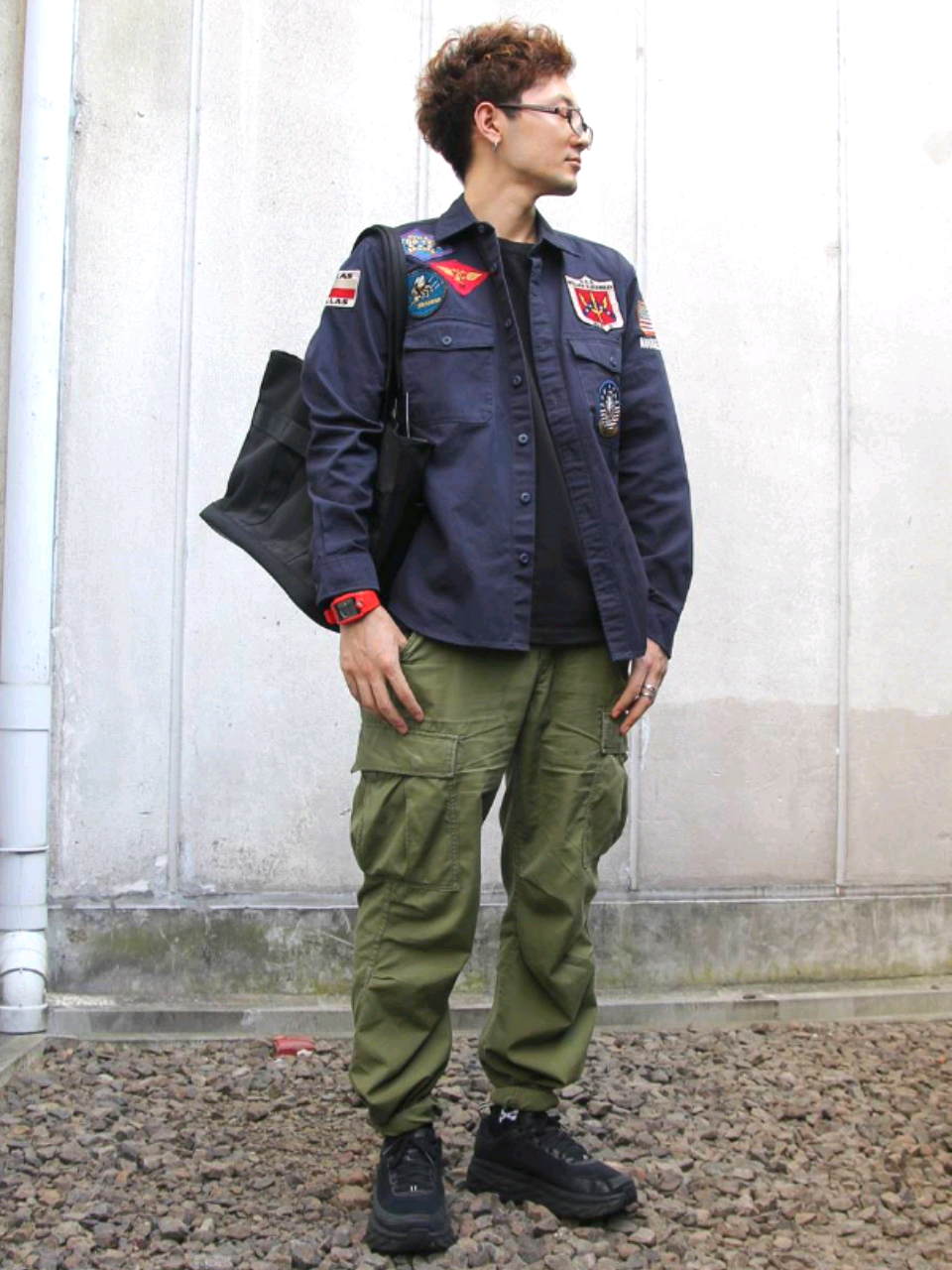 AVIREX（アヴィレックス）の「ギガホールド トートバッグ/GIGA HOLD