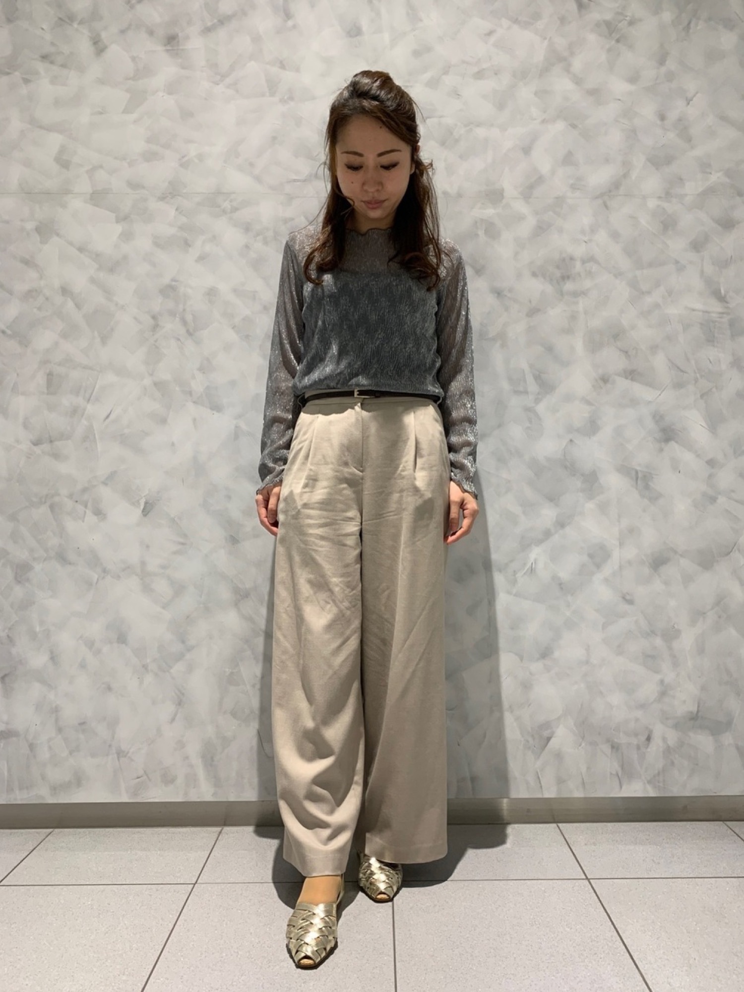 HIMIKO（ヒミコ）の「【HIMIKO】 クロスメッシュパンプス/611123