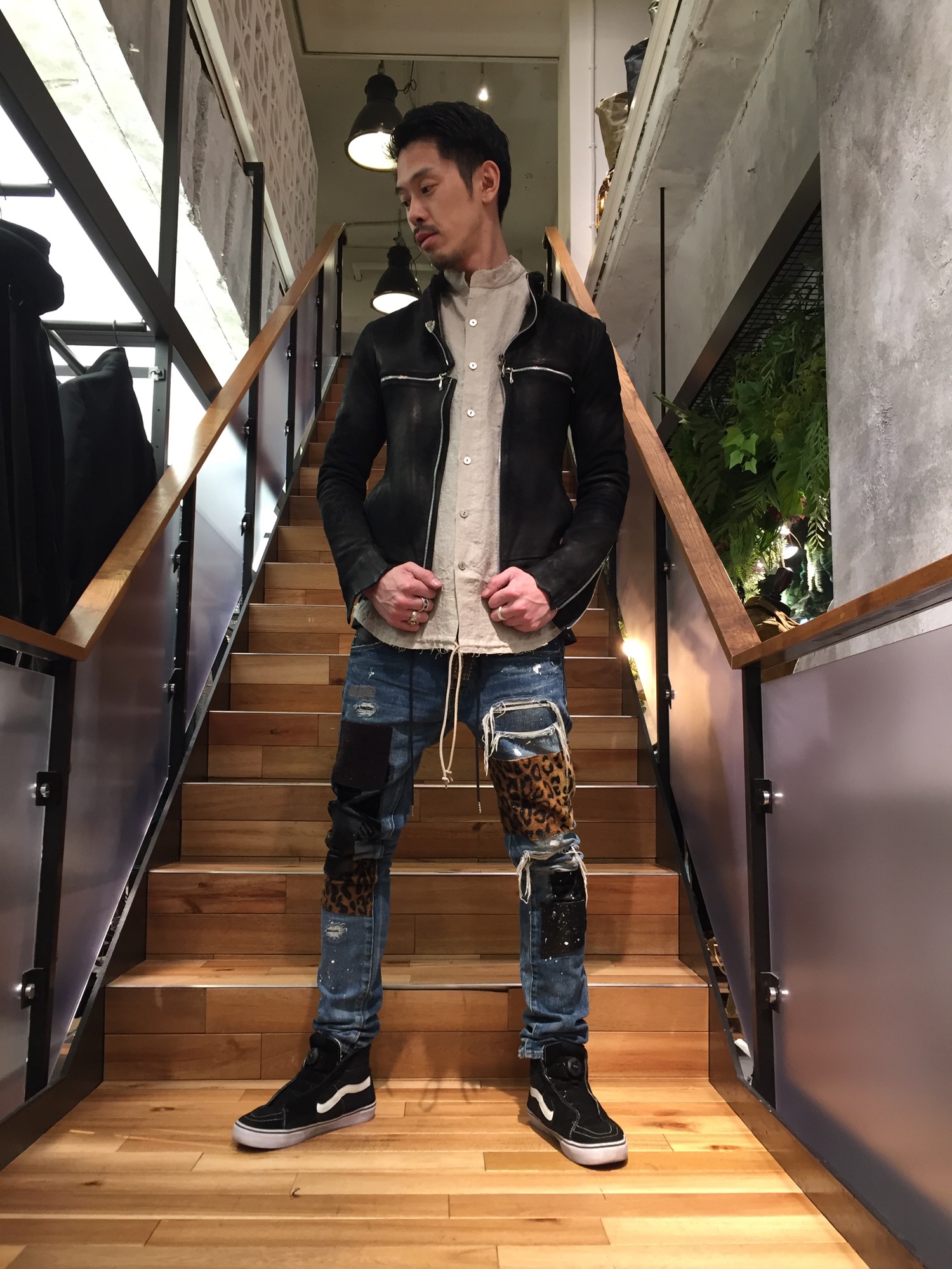 Lee リー ユナイテッドアローズ15周年記念リアルファーベロア  