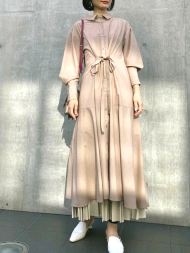 Pium フリルプリーツスカート フリルスカート 完売品 pium ミニリボン