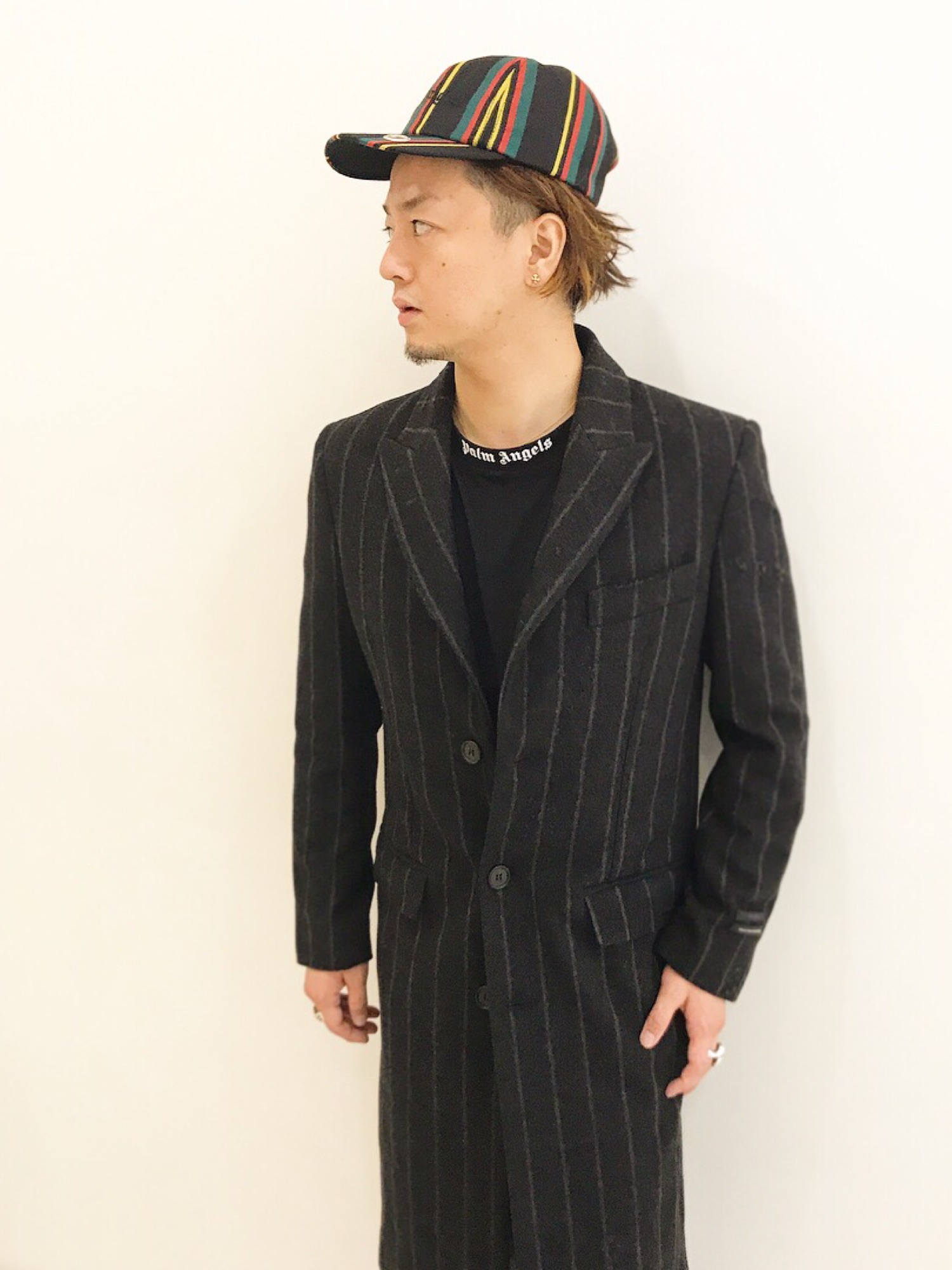 パームエンジェルス チェスターコート Palm Angelsのチェスターコート