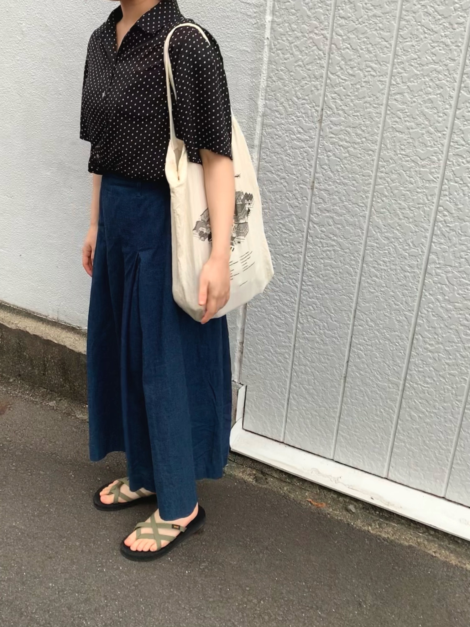 マーガレットハウエルデニムスカート MARGARET HOWELL - MHL.デニムスカートの通販 by 塩パン's shop
