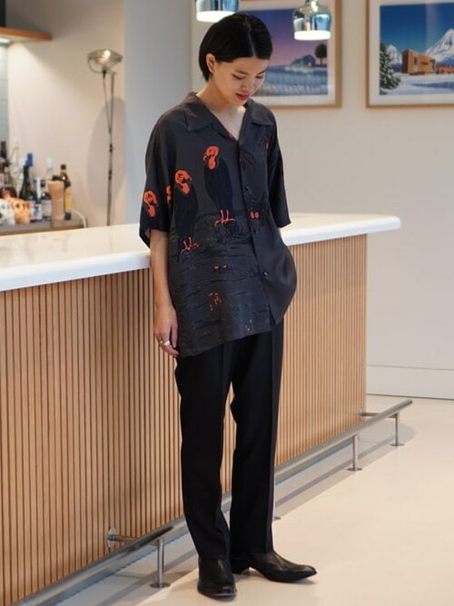 BEAMS×スターオブハリウッド クレージーパターンシャツ STAR OF HOLLYWOOD（スターオブハリウッド）の「STAR OF HOLLYWOOD