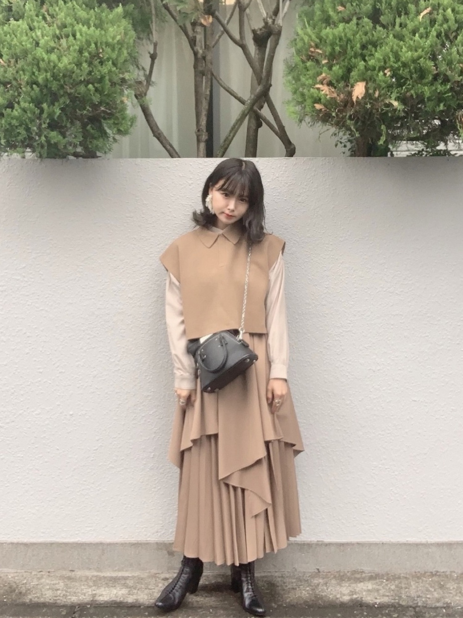 CLANE（クラネ）の「SHORT POLO VEST（ニット/セーター）」 - WEAR