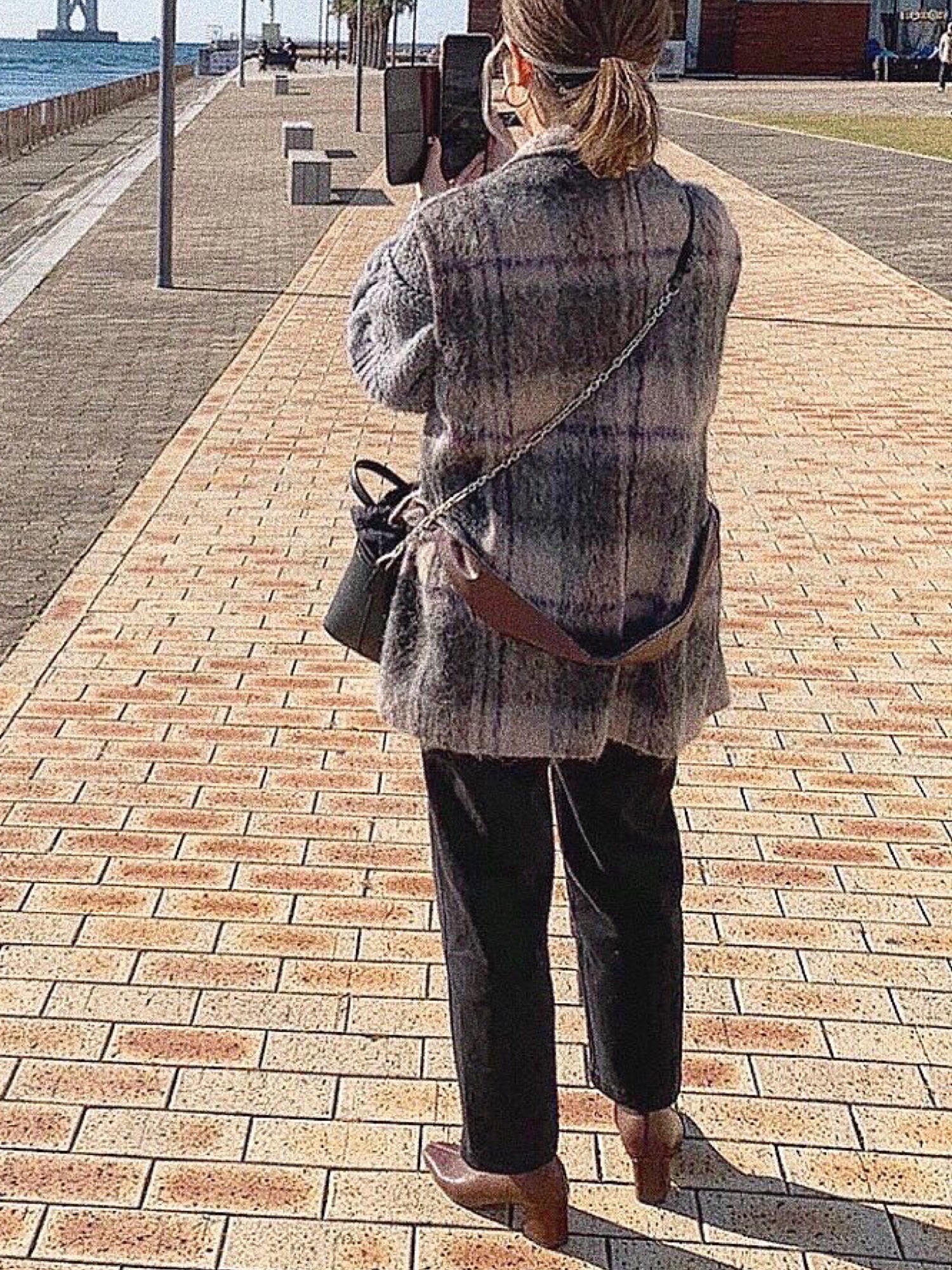 ROKU ロク　シャギーベストブルゾン　定価60500円 ROKU ロク シャギーベストブルゾン 定価60500円 6(ROKU) 2024