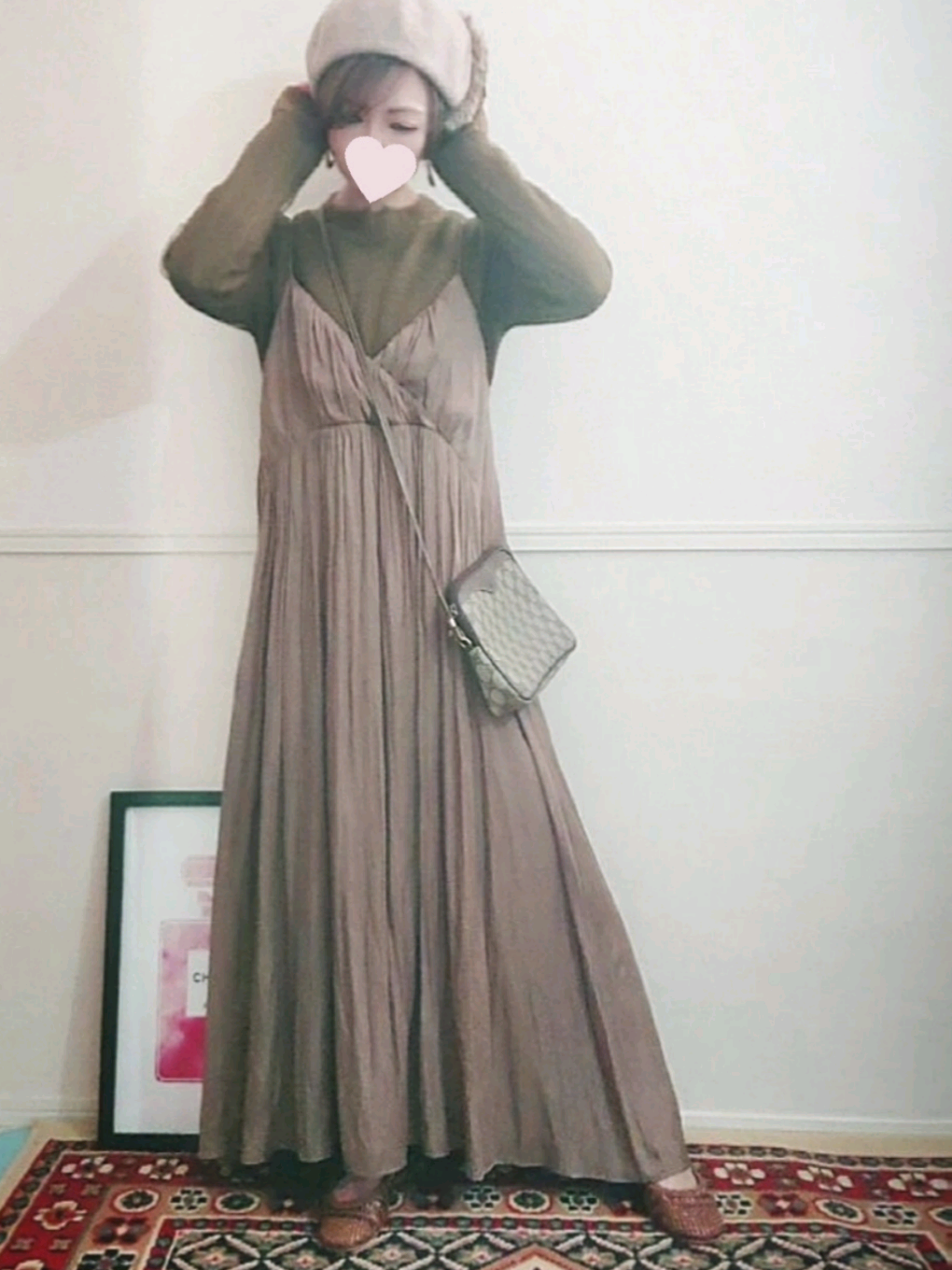 新品▷KBF＊2WAYボタンドルマンニット  OLIVE KBF - 新品▷KBF＊2WAYボタンドルマンニット OLIVEの通販 by neeeco's