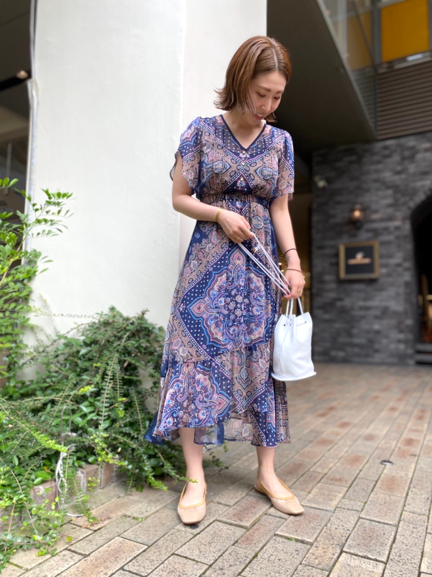 LOVELESS（ラブレス）の「ペイズリー ワンピース（ワンピース）」 - WEAR