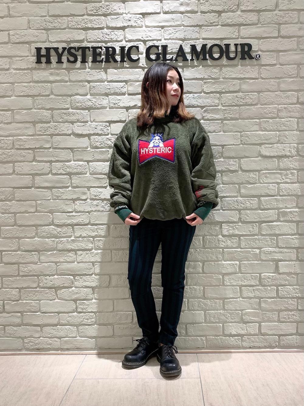 HYSTERIC GLAMOUR（ヒステリックグラマー）の「HYS FLAMEワッペン付き