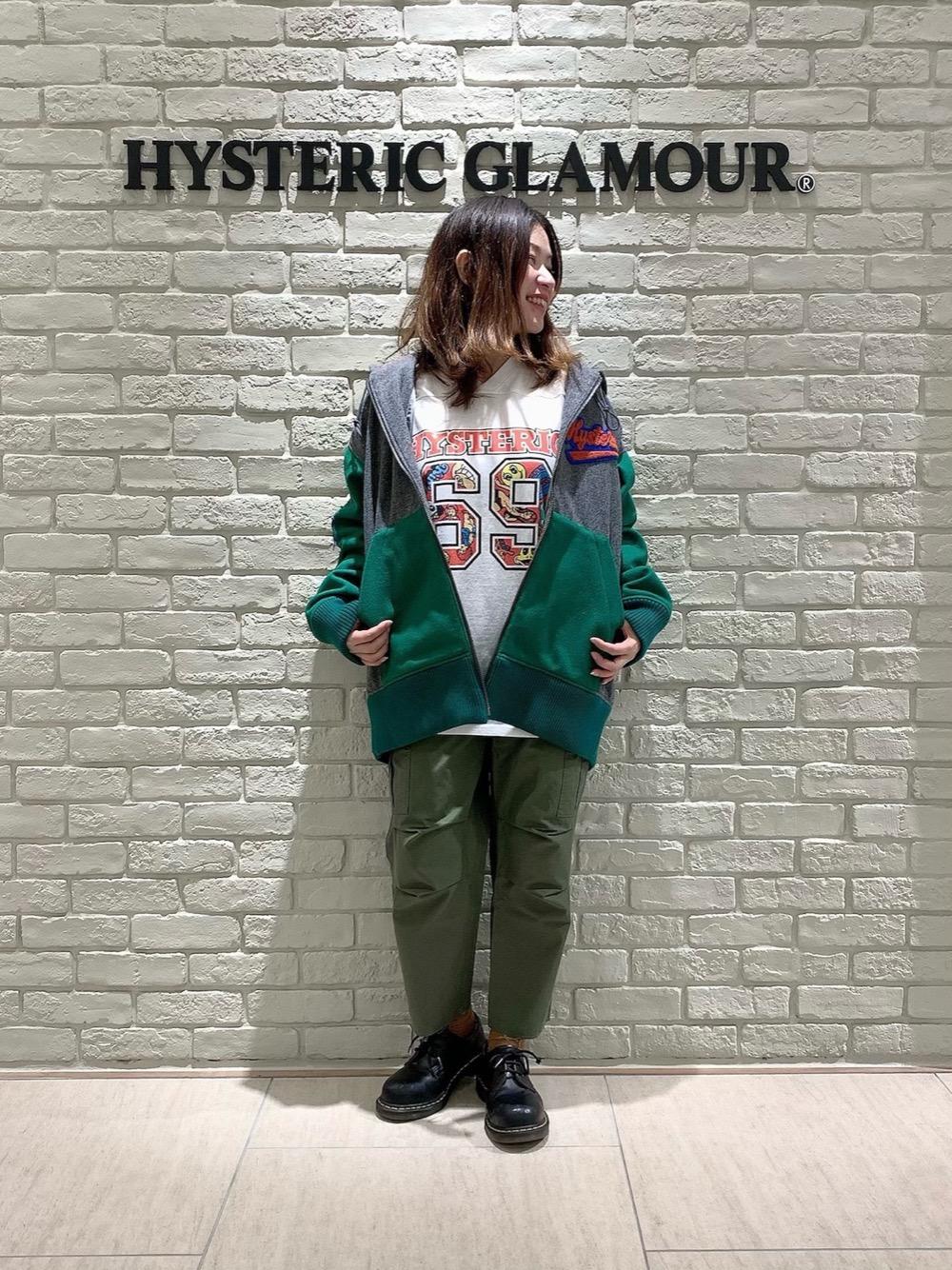 HYSTERIC GLAMOUR（ヒステリックグラマー）の「ワッペン付 フーデッド