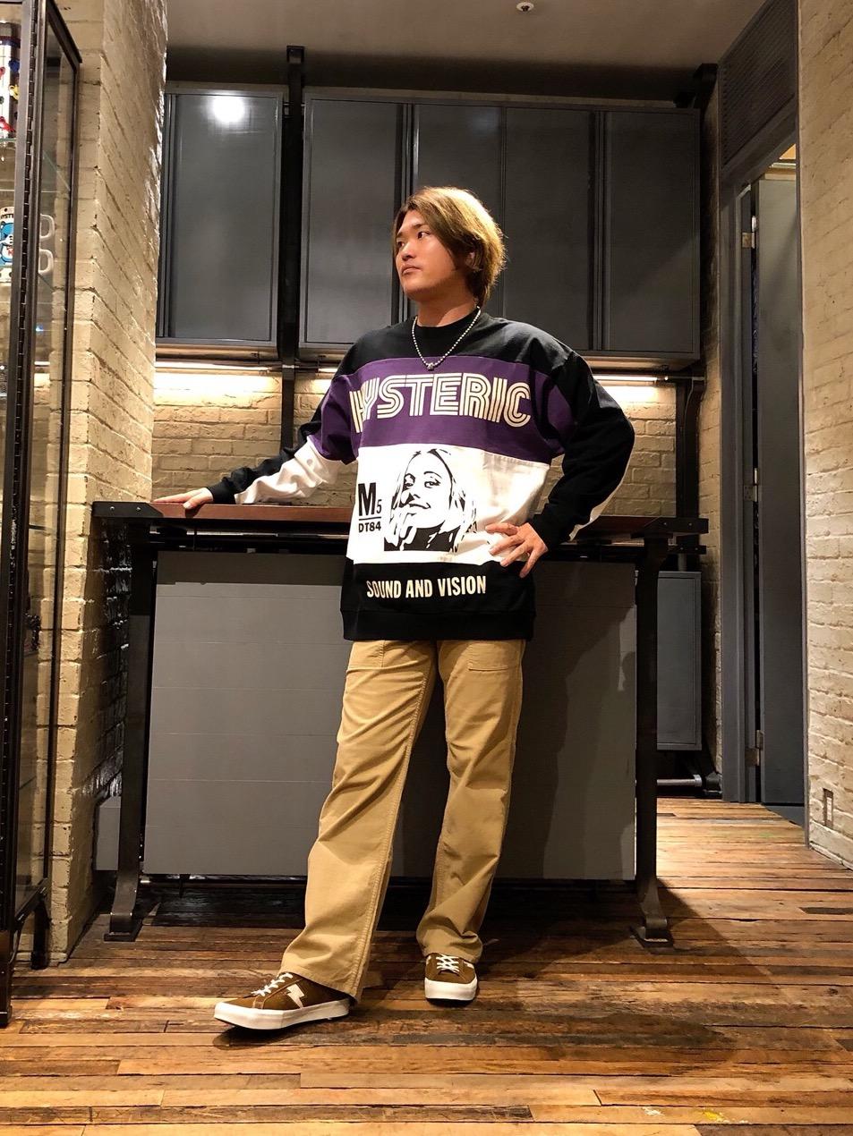 ヒステリックグラマー M5 pt ビッグスウェット HYSTERIC GLAMOUR(ヒステリックグラマー)の「M5 pt ビッグ