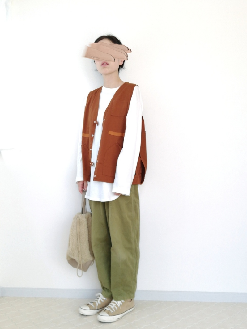 NAPRON * B:MING by BEAMS / 別注 ベスト エプロン B:MING by BEAMS（ビーミングバイビームス）の「NAPRON × B:MING