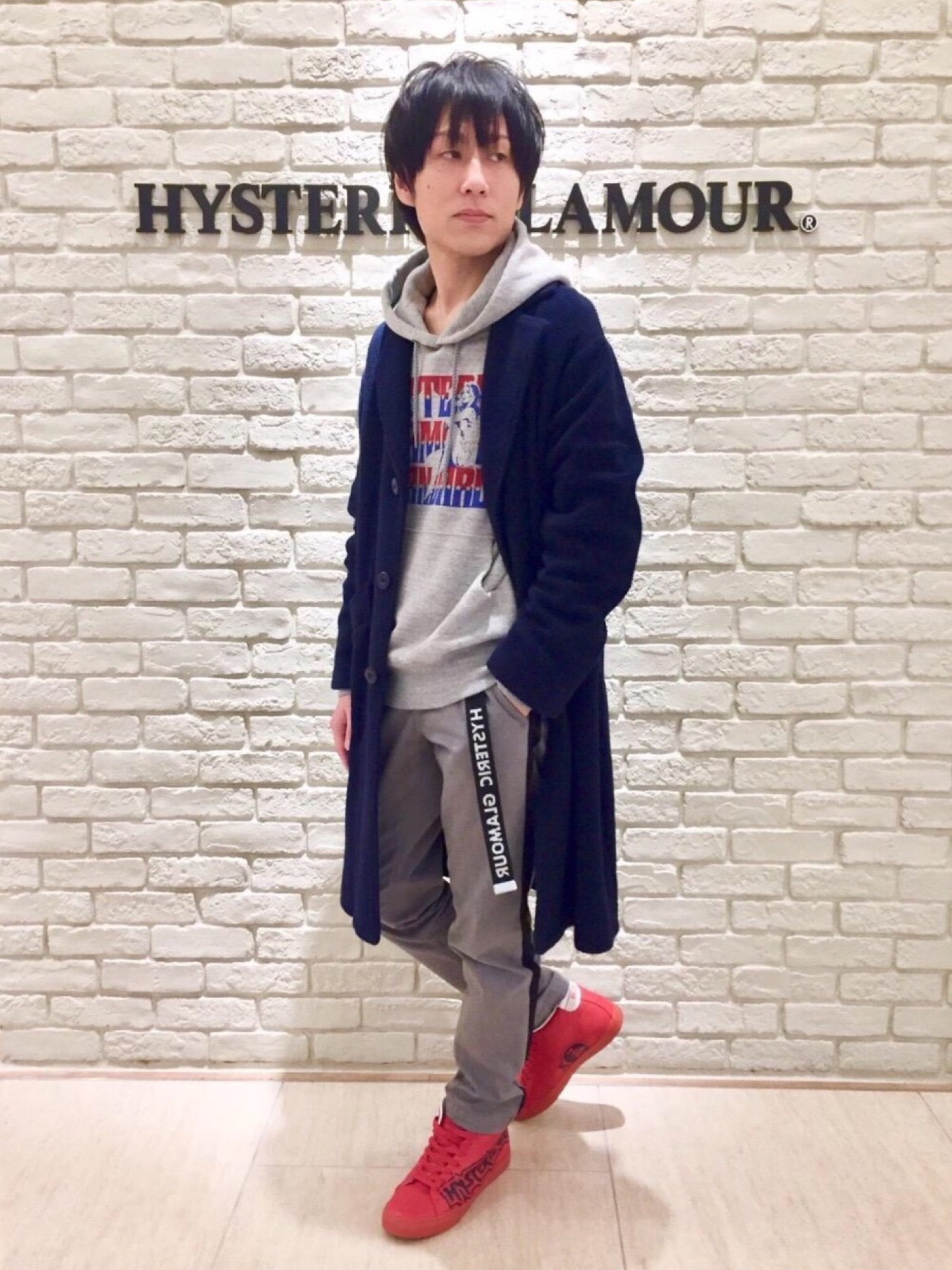 HYSTERIC GLAMOUR（ヒステリックグラマー）の「LOOK BACK GIRL pt 