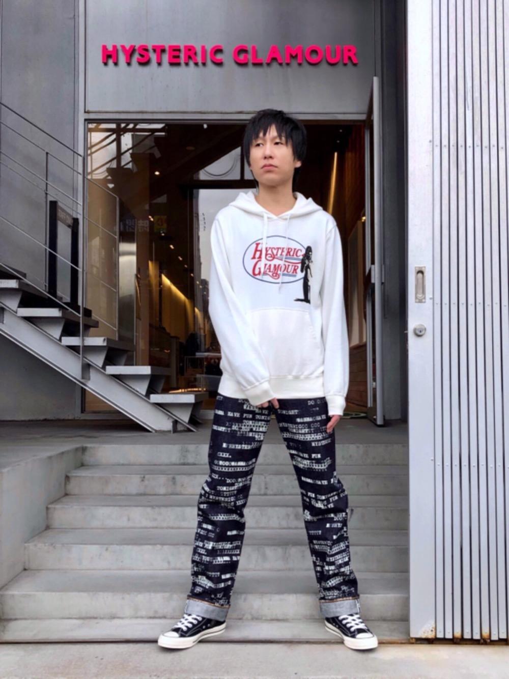 HYSTERIC GLAMOUR（ヒステリックグラマー）の「HAVE FUN TYPE LOGO柄