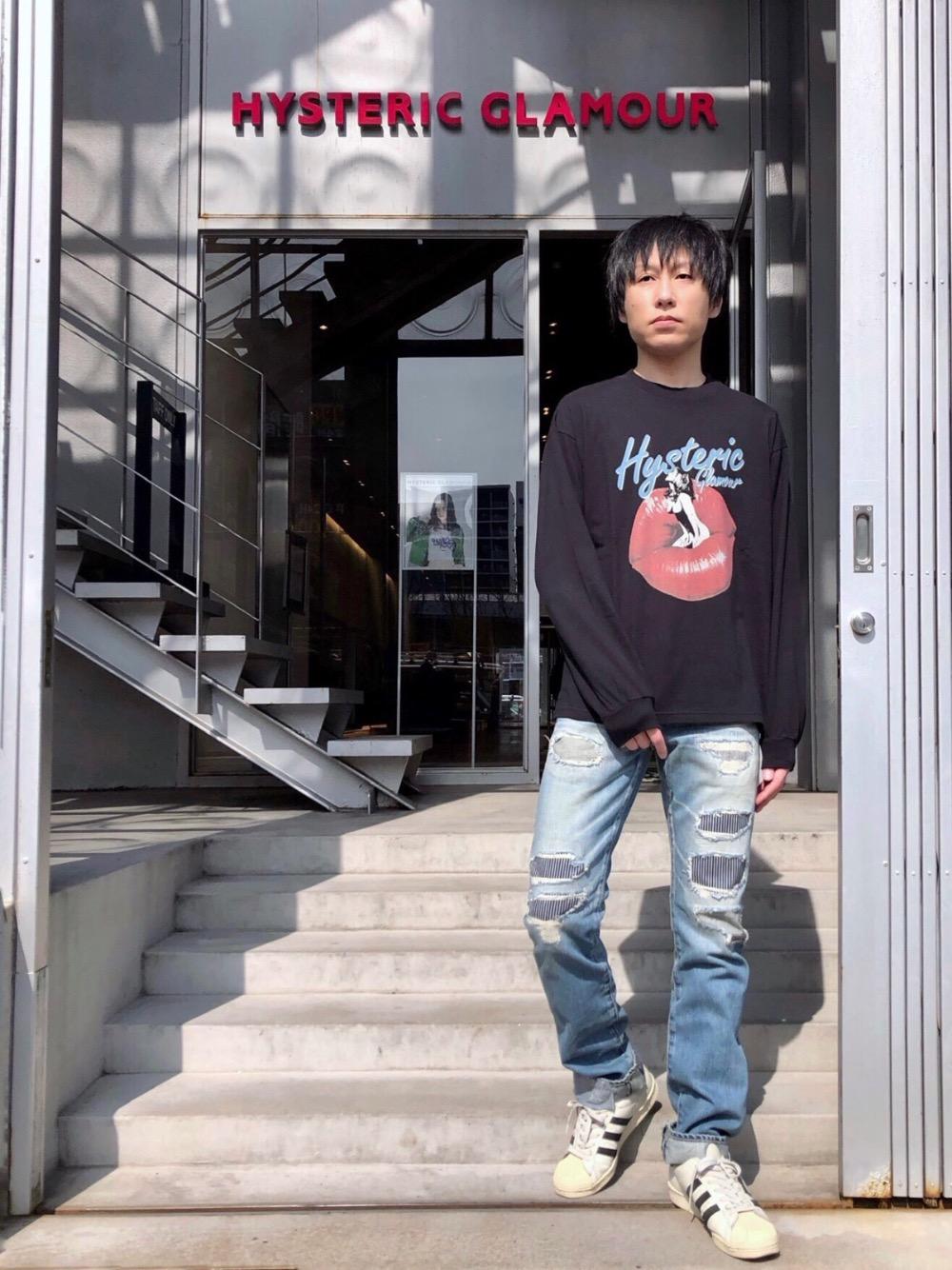 HYSTERIC GLAMOUR（ヒステリックグラマー）の「LIPS TEAR Tシャツ（T