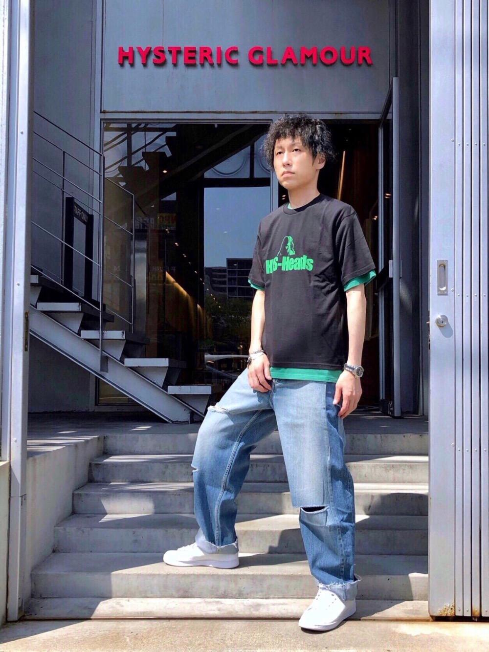 【美品】HYSTERIC GLAMOUR　MONDO ROCK Tee【XL】 Amazon | 2023AW タグ付き ヒステリックグラマー MONDO ROCK T