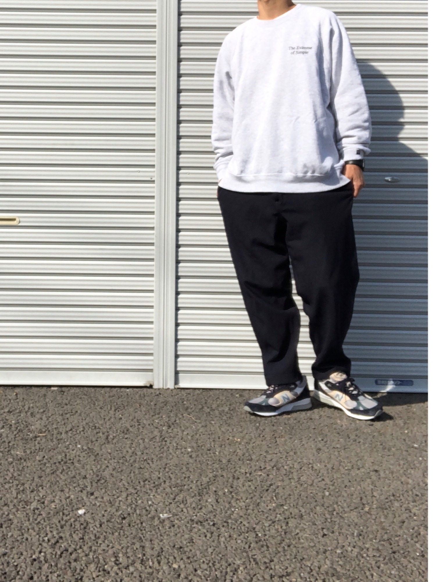 【XL】ENNOY The Extreme of Simple Sweat