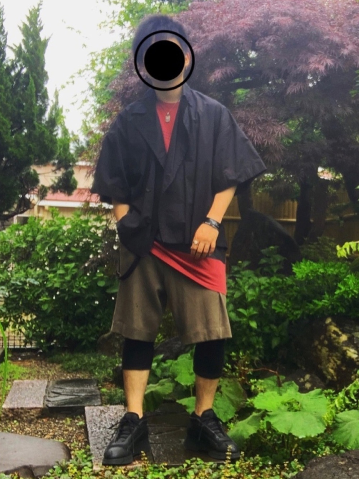 Yohji Yamamotoのウォレットチェーンを使った人気ファッション 