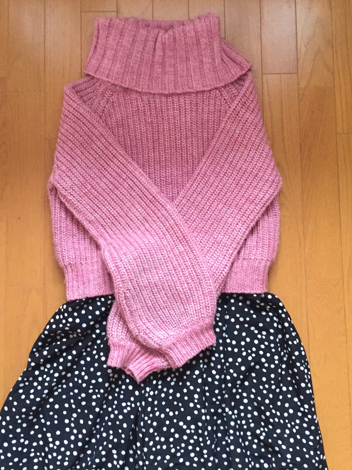 kastane♡エアスパンオフタートル Kastane - エアスパンオフタートルニット ピンクの通販 by SHOP