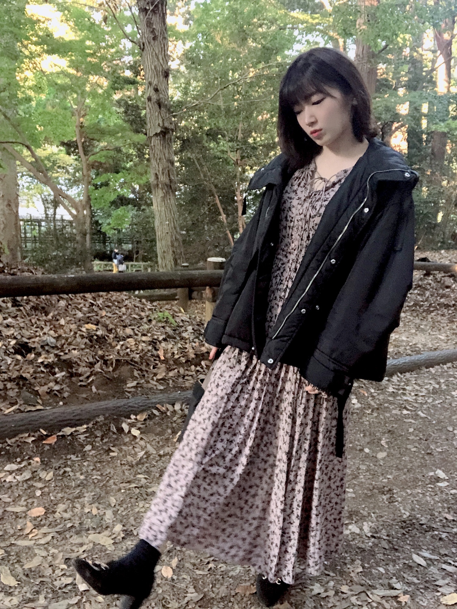 FRAY I.D（フレイアイディー）の「ルーズショートダウン（ダウン