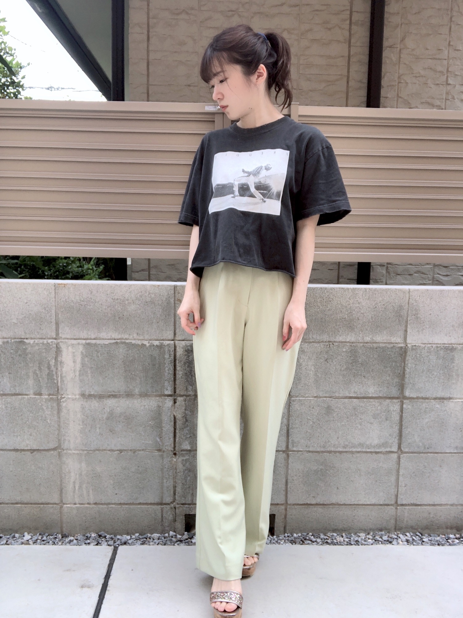 Tシャツ(半袖/袖なし) Ameri VINTAGE - AMERI FREDDIE MERCURY TEE Ameri（アメリ）の「AMERI FREDDIE MERCURY TEE（Tシャツ