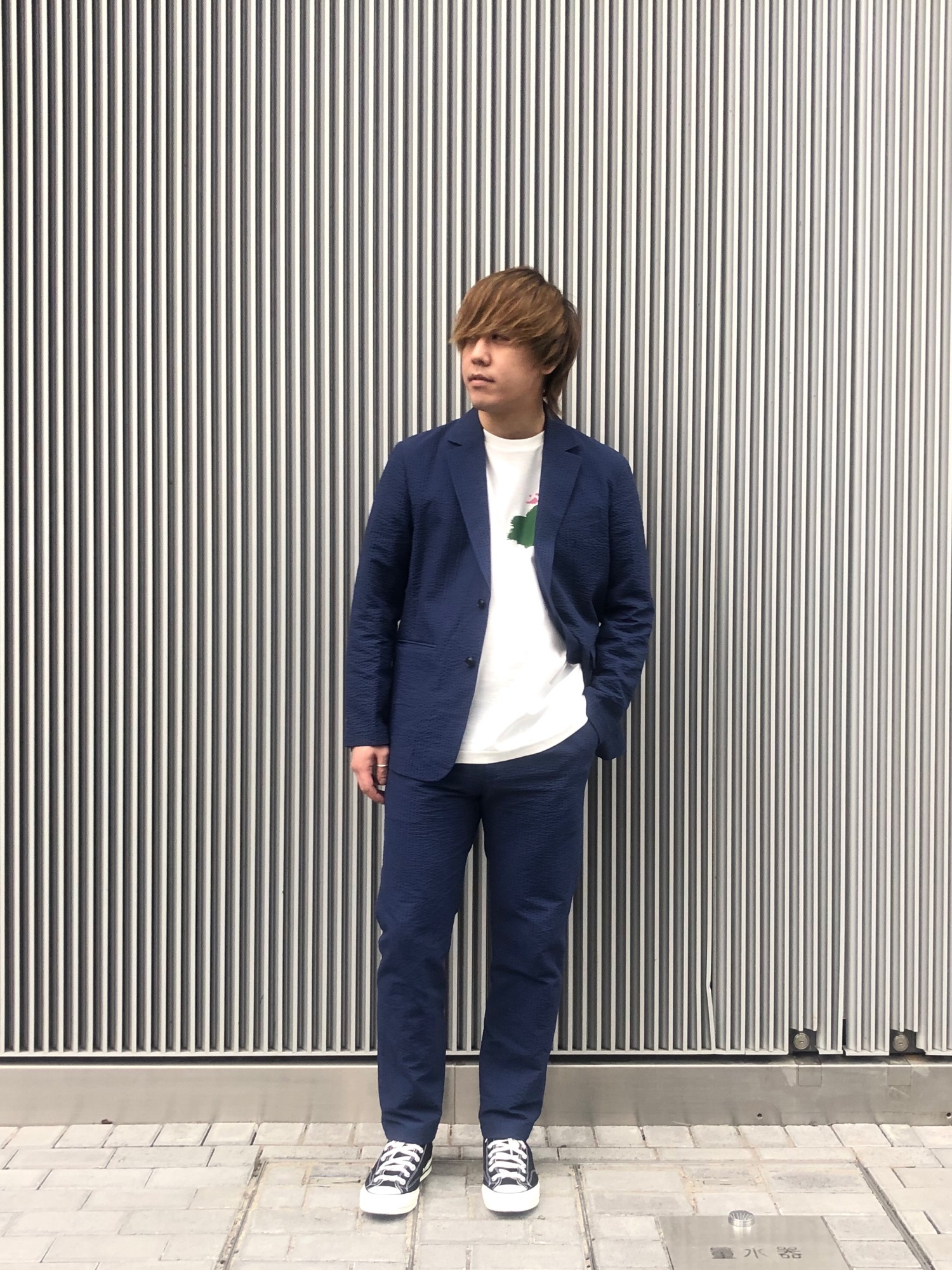 PUBLIC TOKYO ⁄ パブリックトウキョウ | 和紙サッカー テーラード 