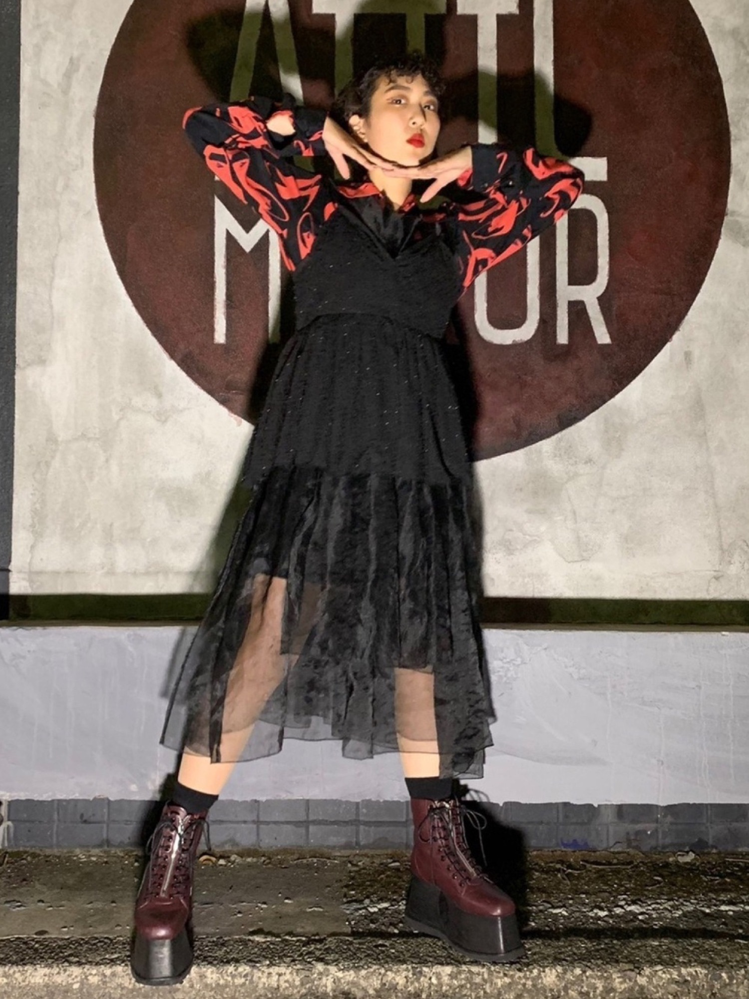 PAMEO POSE（パメオポーズ）の「2WAY LACE UP BOOTS（ブーツ）」 - WEAR