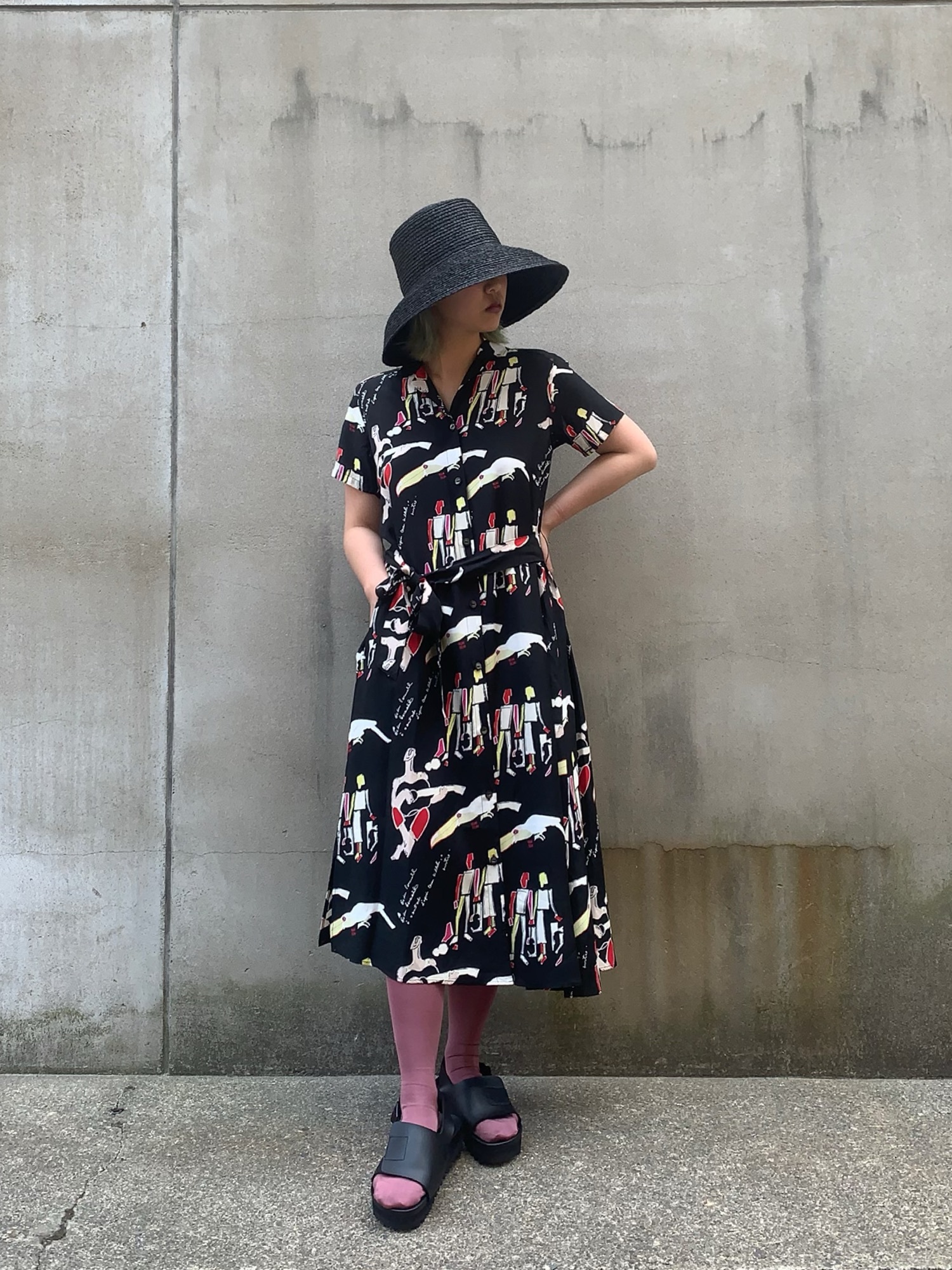 ALOHA BLOSSOM アロハブロッサム アロハドレス ワンピース Aloha Blossom/アロハ ブロッサム/RYUKYU SOUVENIR DRESS MINT
