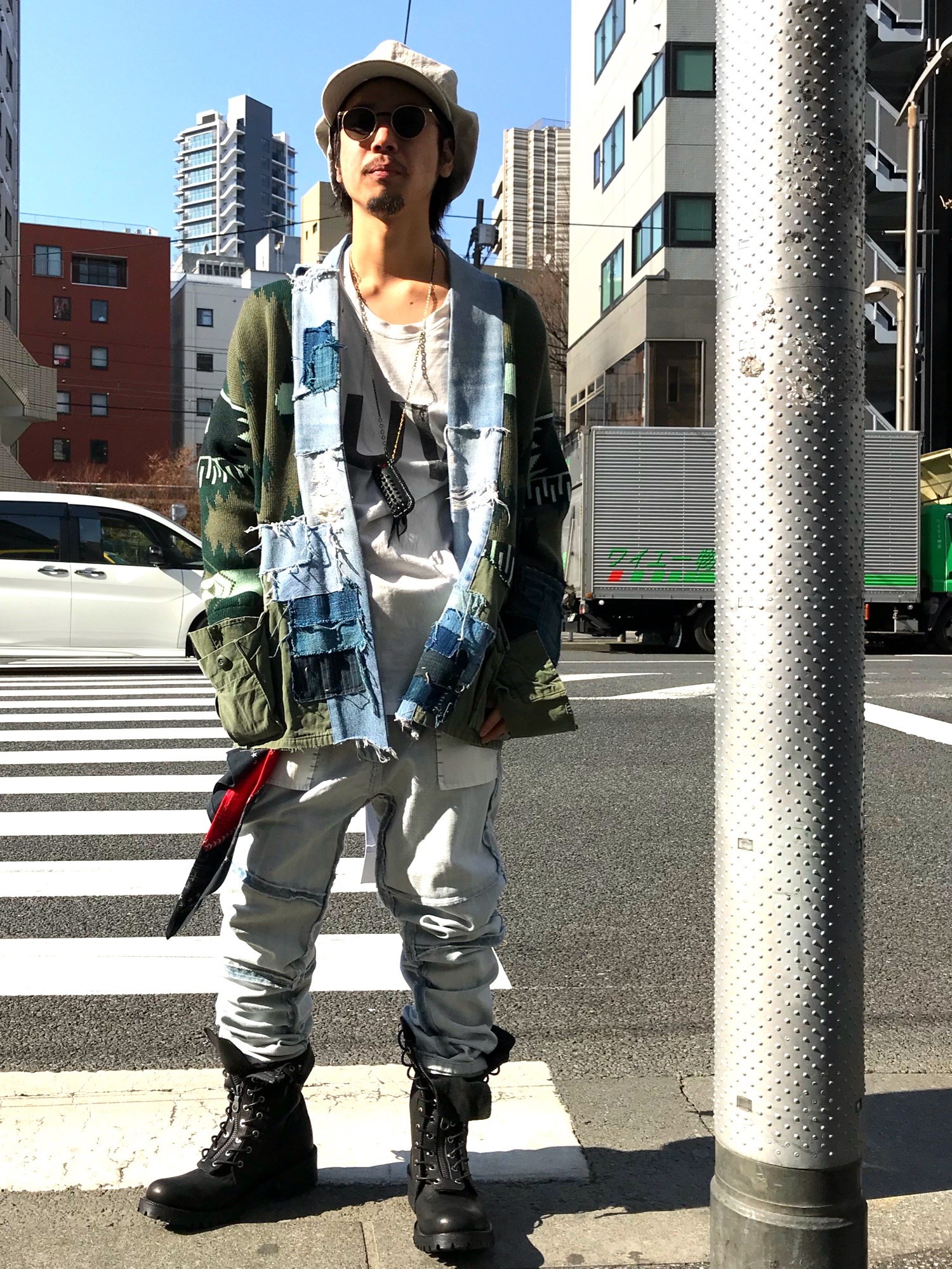 HELIOT EMILのデニムパンツを使った人気ファッションコーディネート - WEAR
