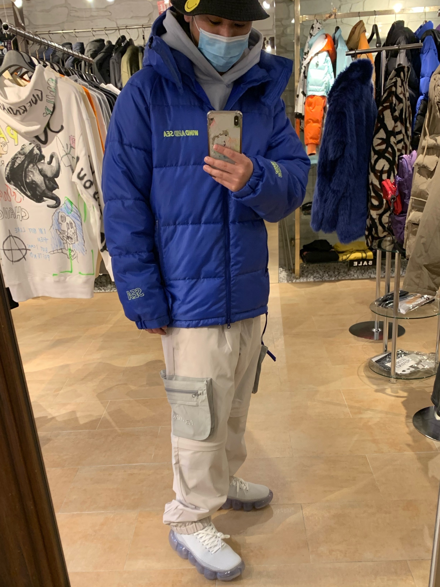 WIND AND SEA monster parka Lサイズ