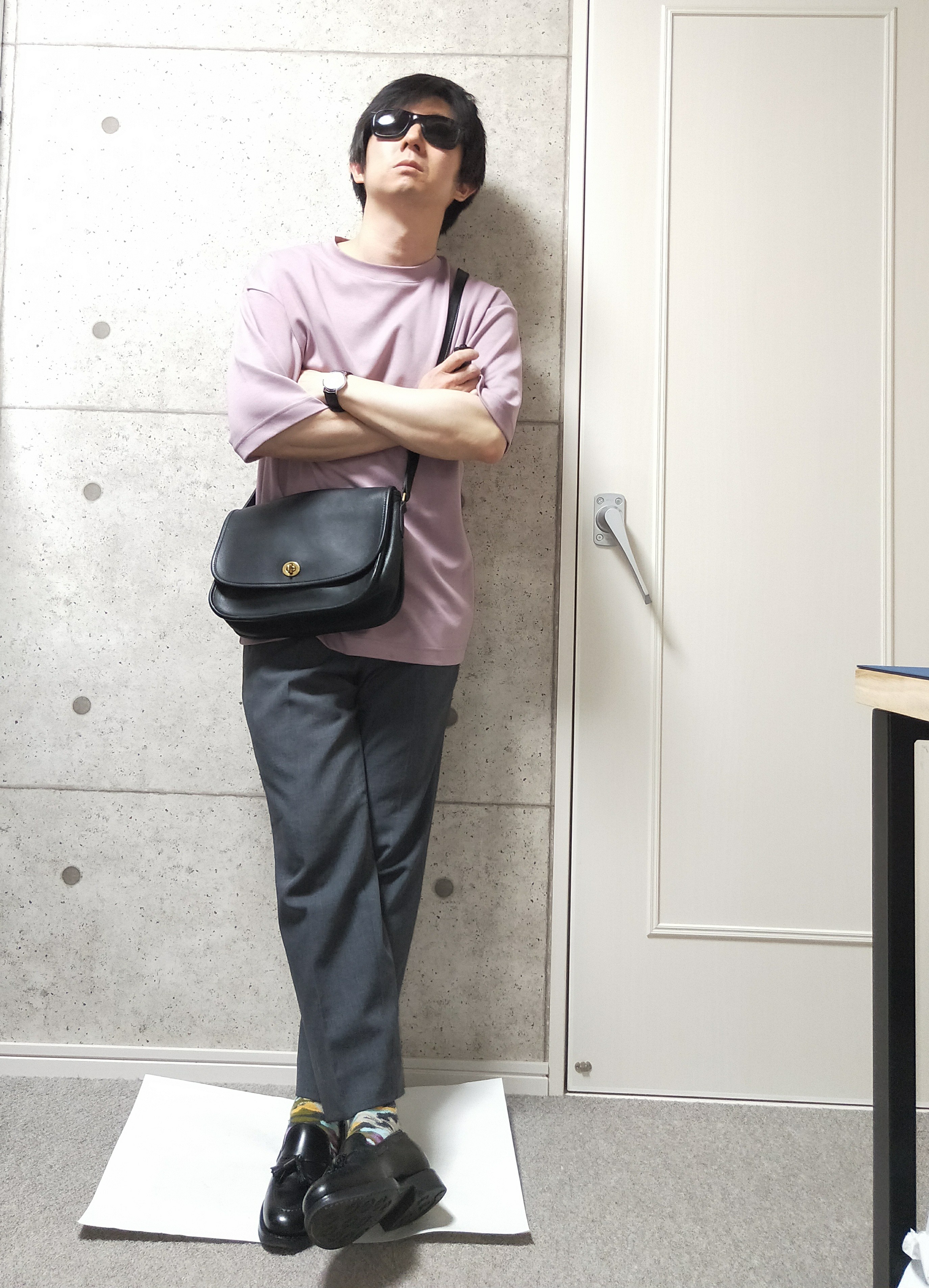 ken｜COACHのショルダーバッグを使ったコーディネート - WEAR
