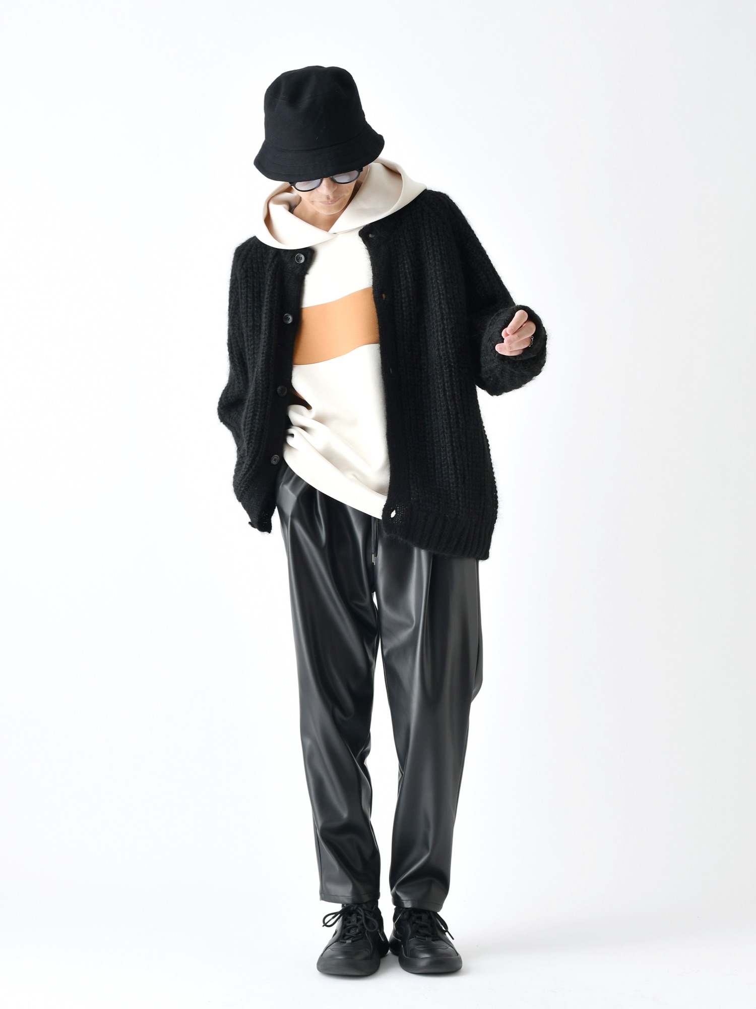 Lui's（ルイス）の「モヘアニットカーディガン（カーディガン/ボレロ